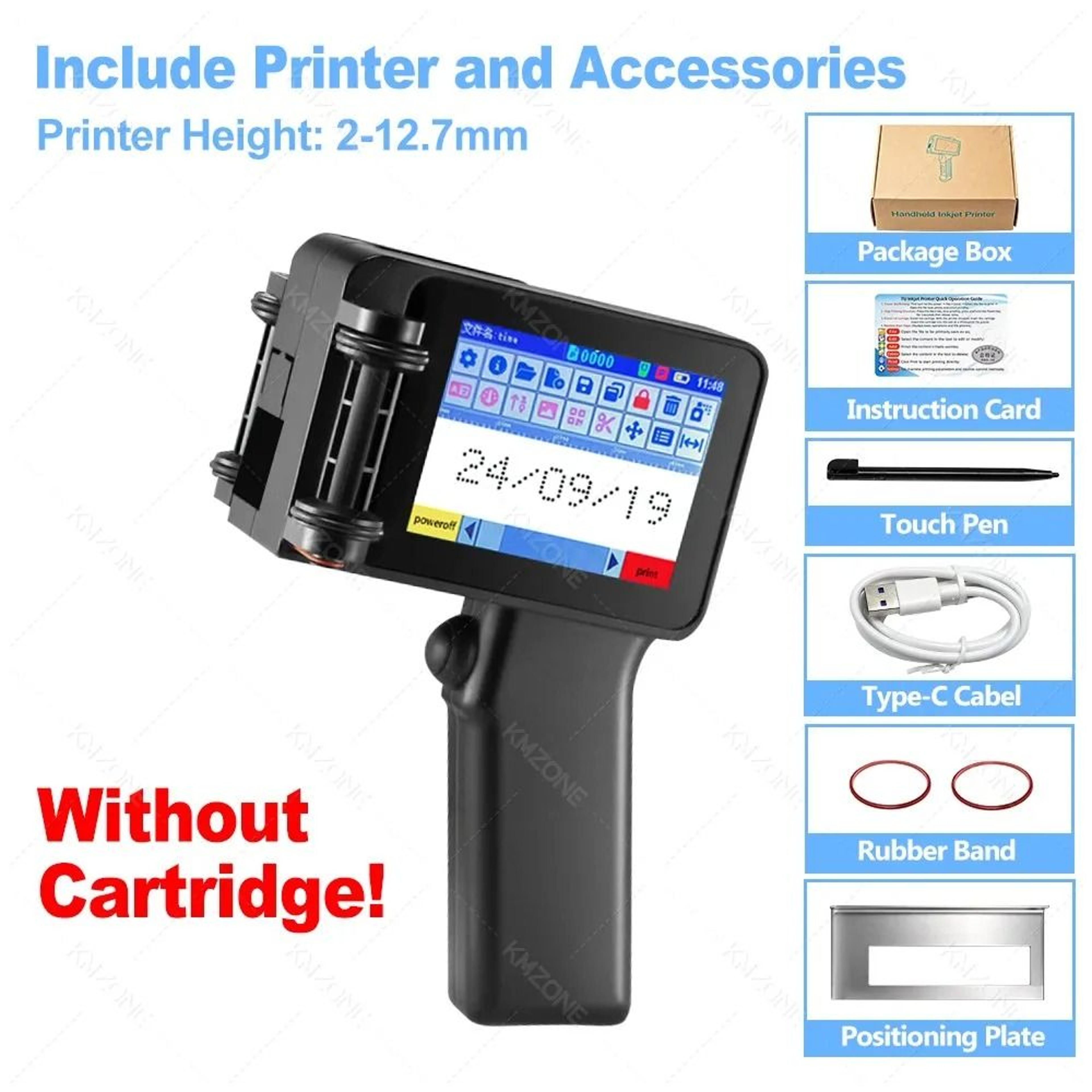 Mini Handheld Inkjet Coding Printer 7