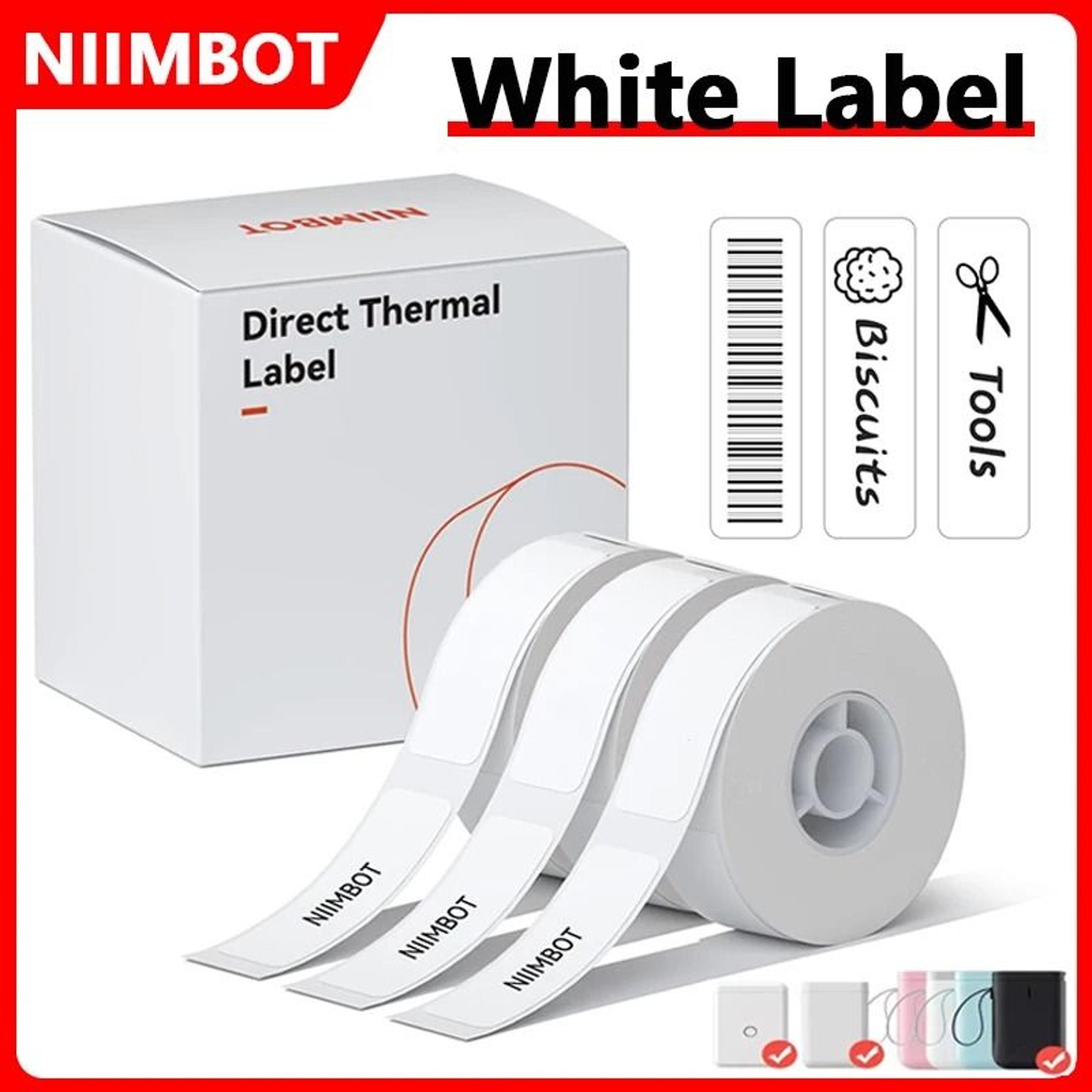 niimbot waterproof thermal label stickers