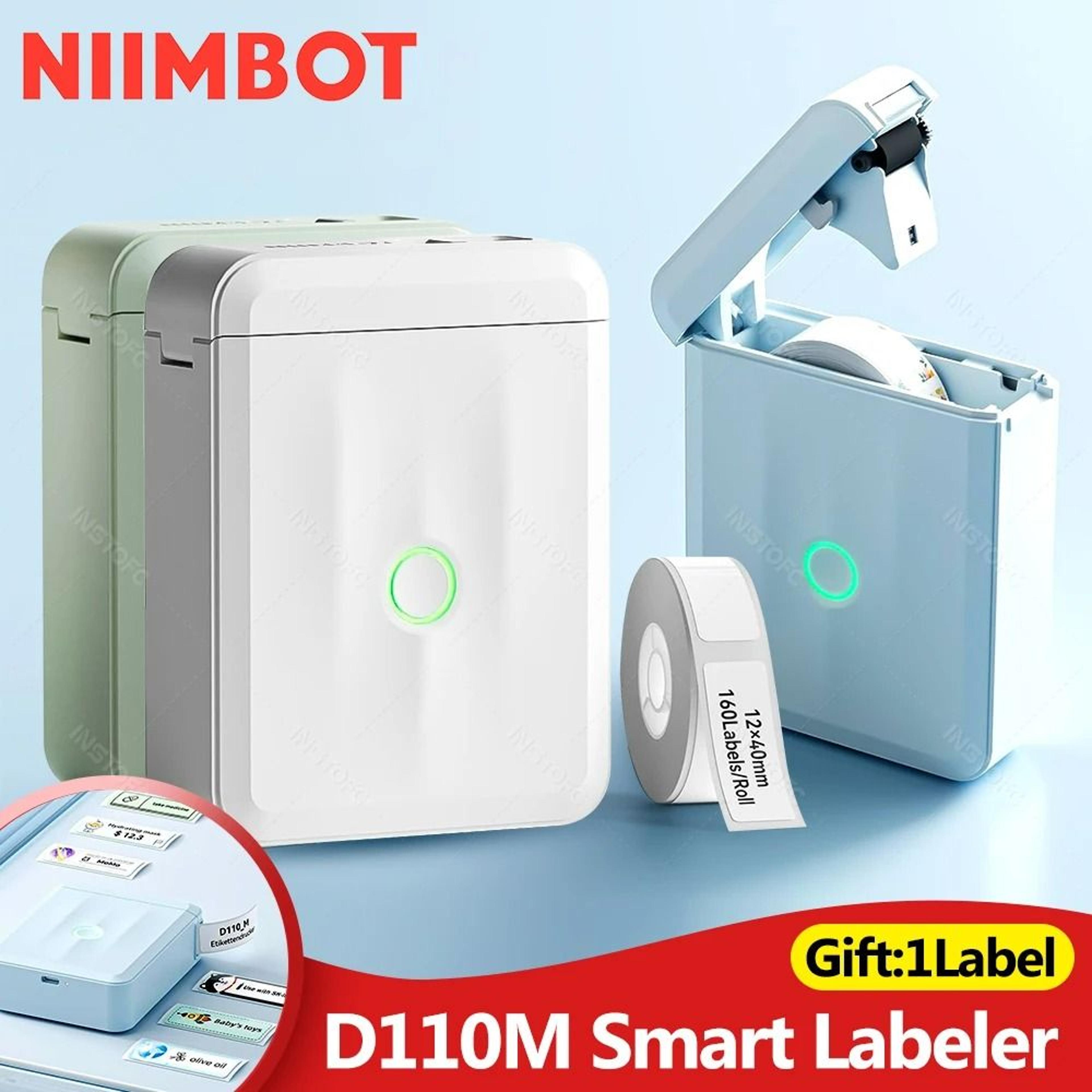 niimbot d110m mini bluetooth thermal label maker