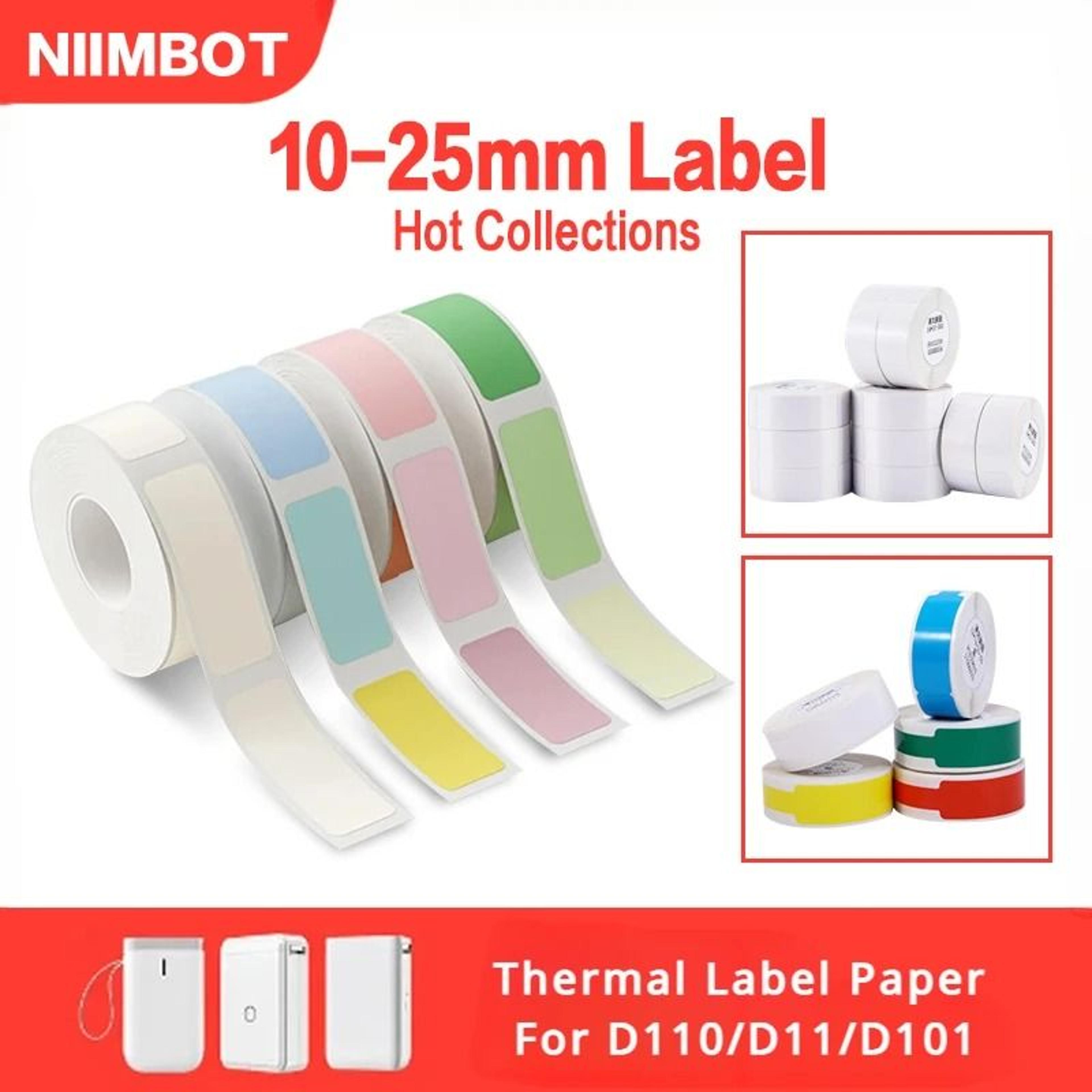 niimbot d11 waterproof adhesive label rolls