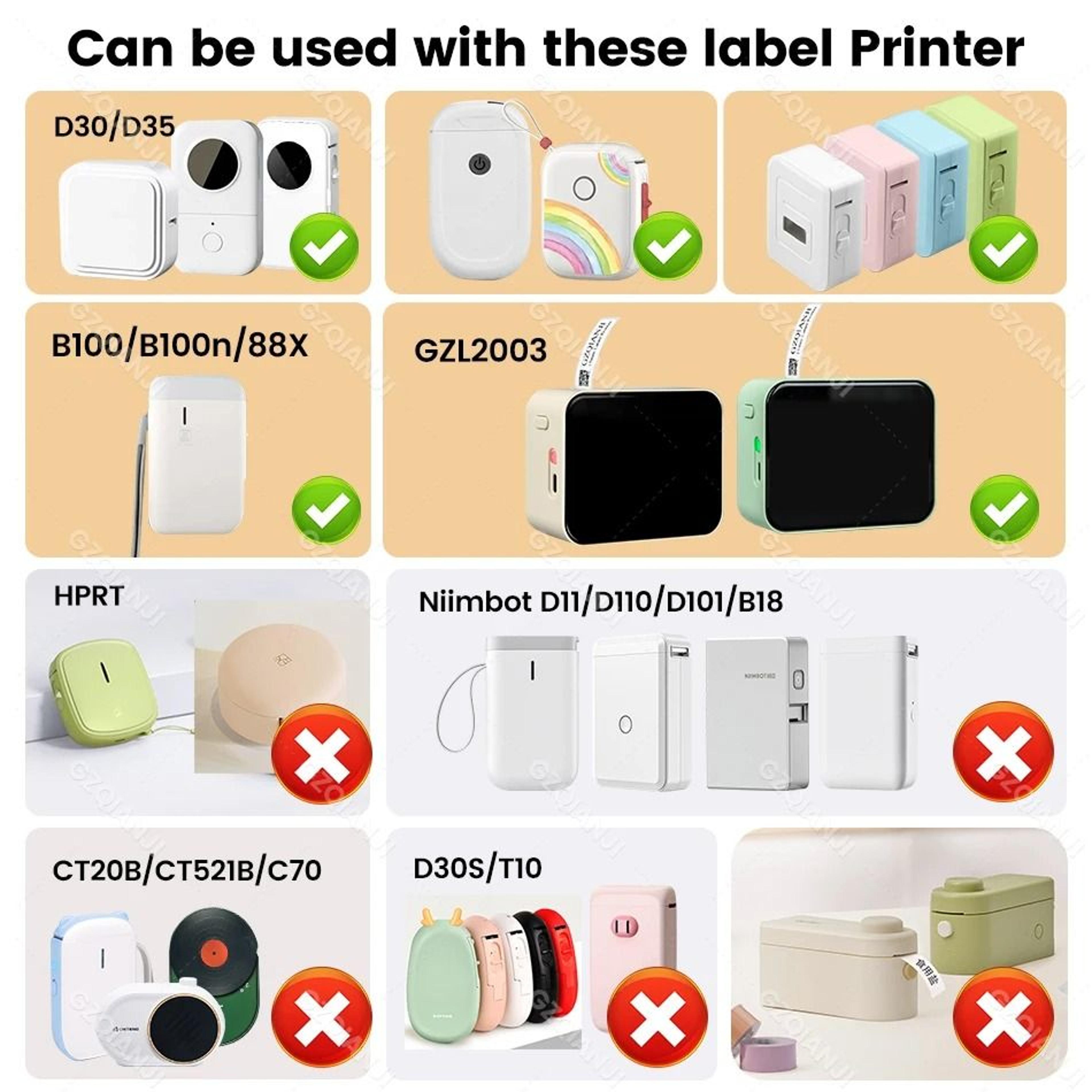 P15 Compact Bluetooth Label Printer 1