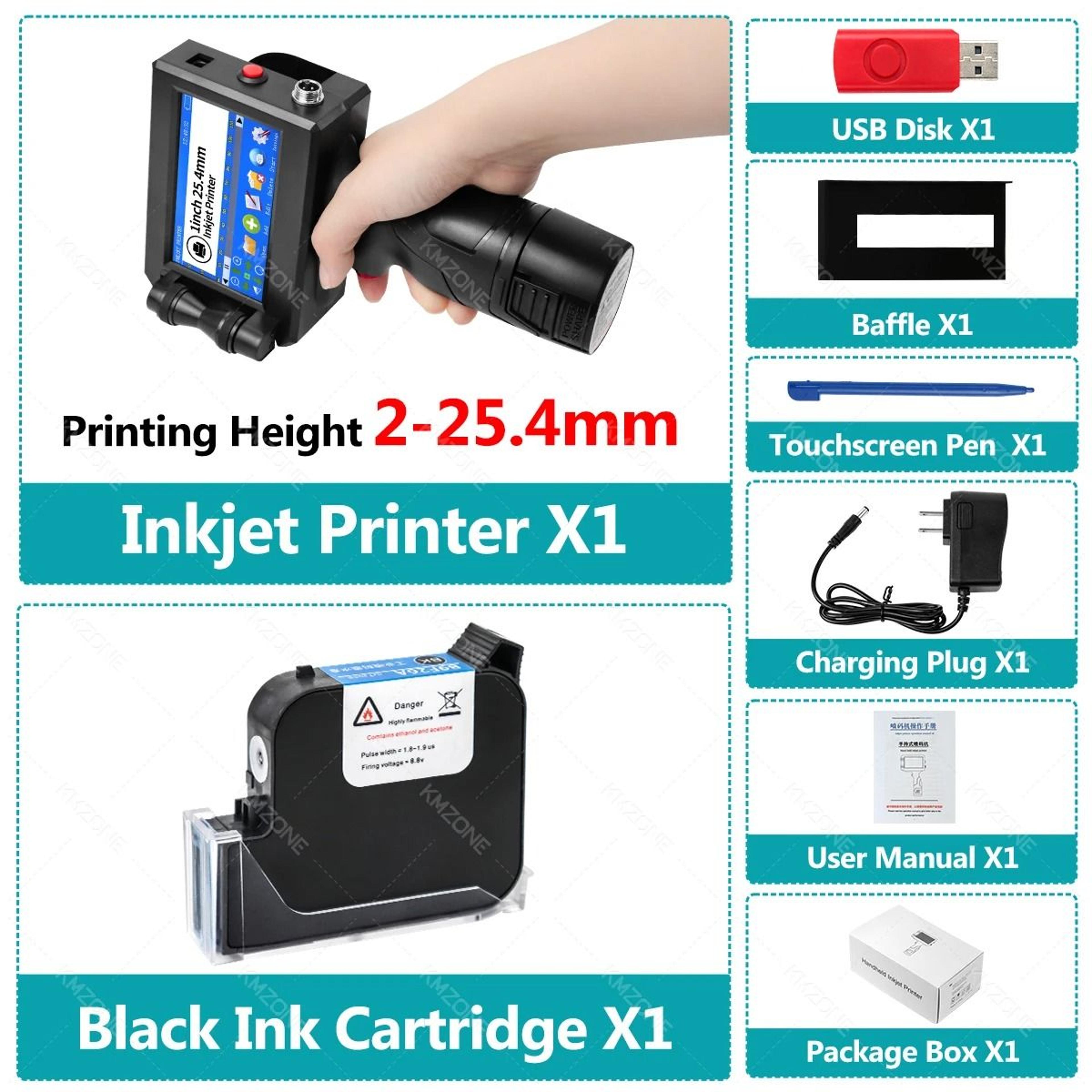 INKP195 Handheld Industrial Inkjet Printer 5