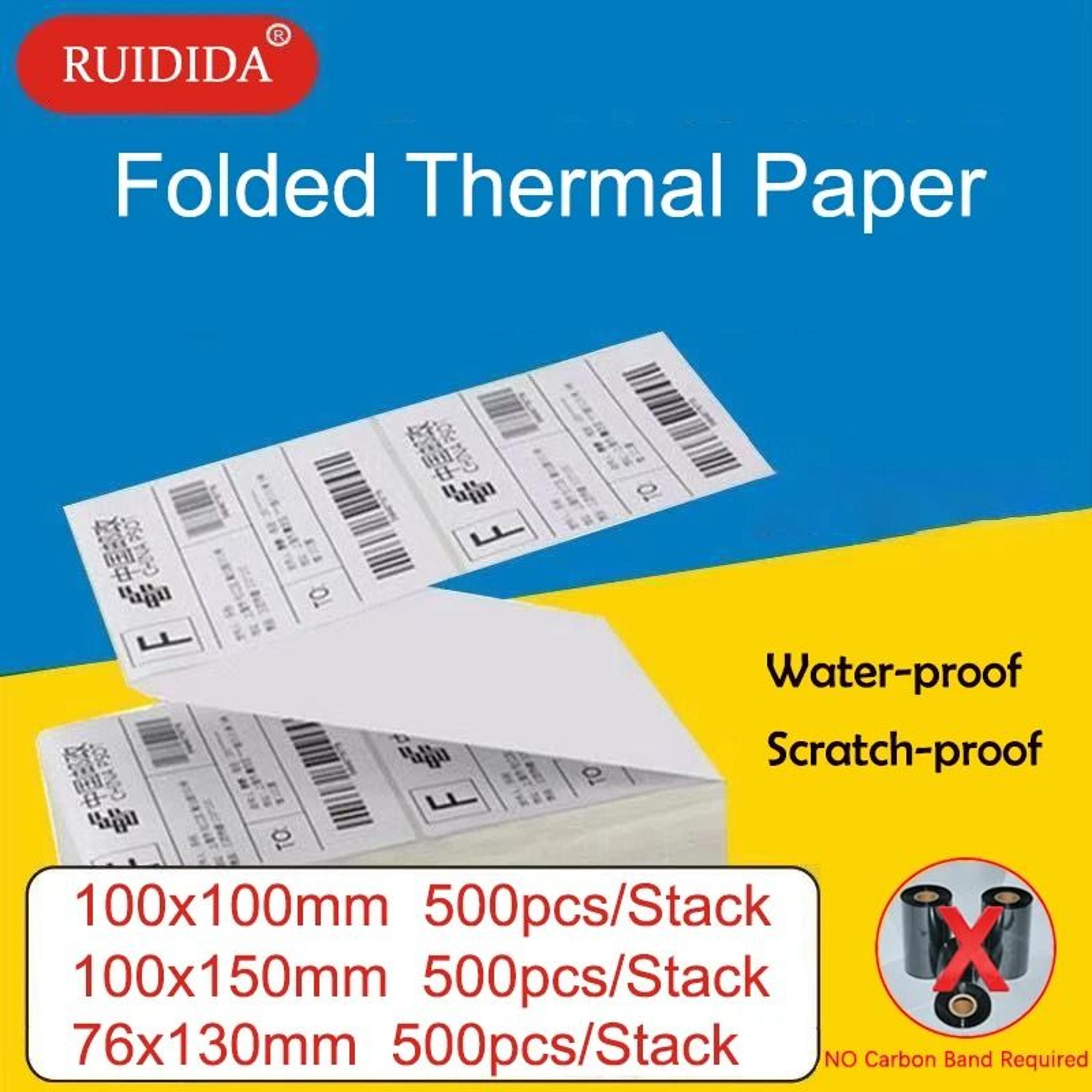 shipready fanfold thermal shipping labels