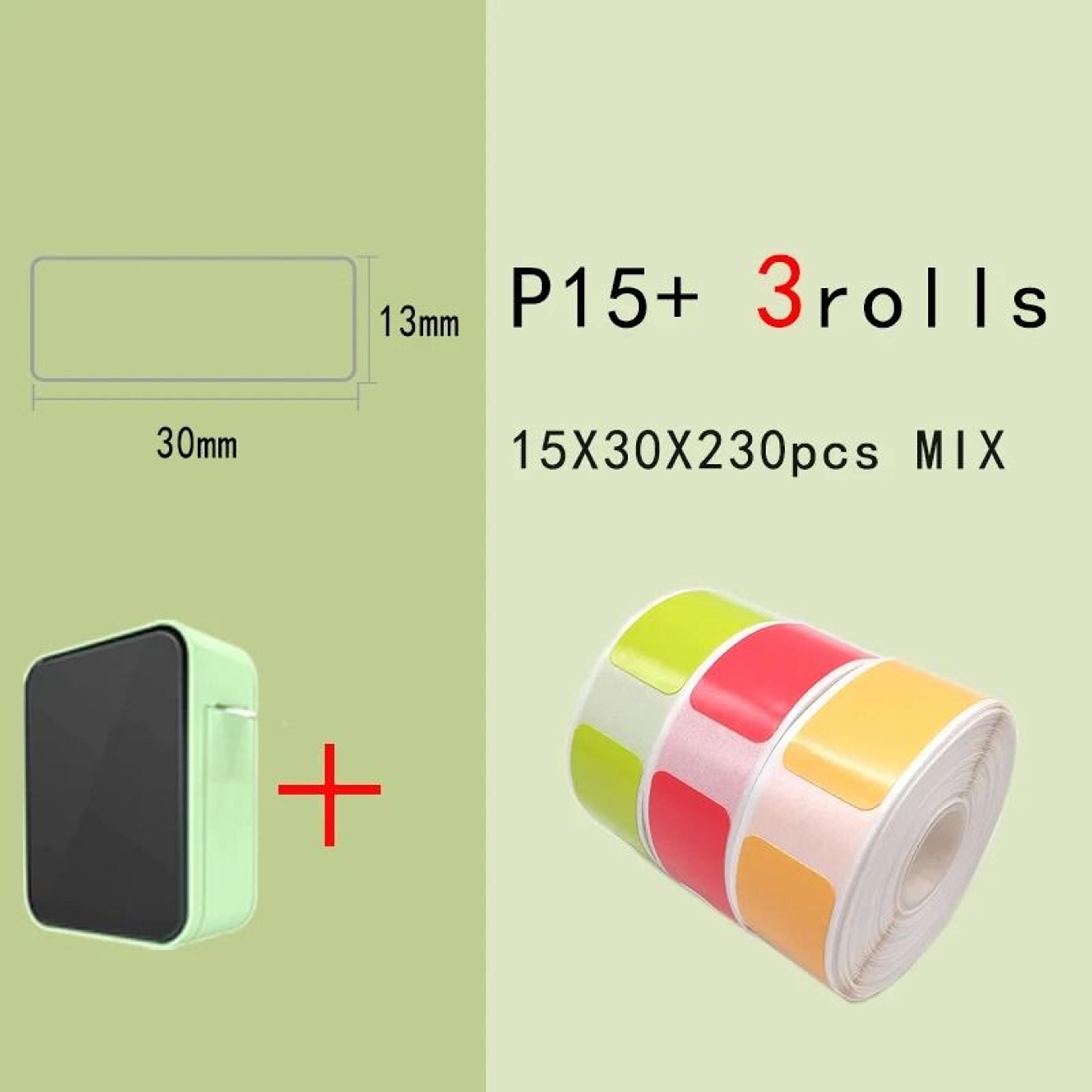 P15 Mini Wireless Bluetooth Thermal Label Printer 9
