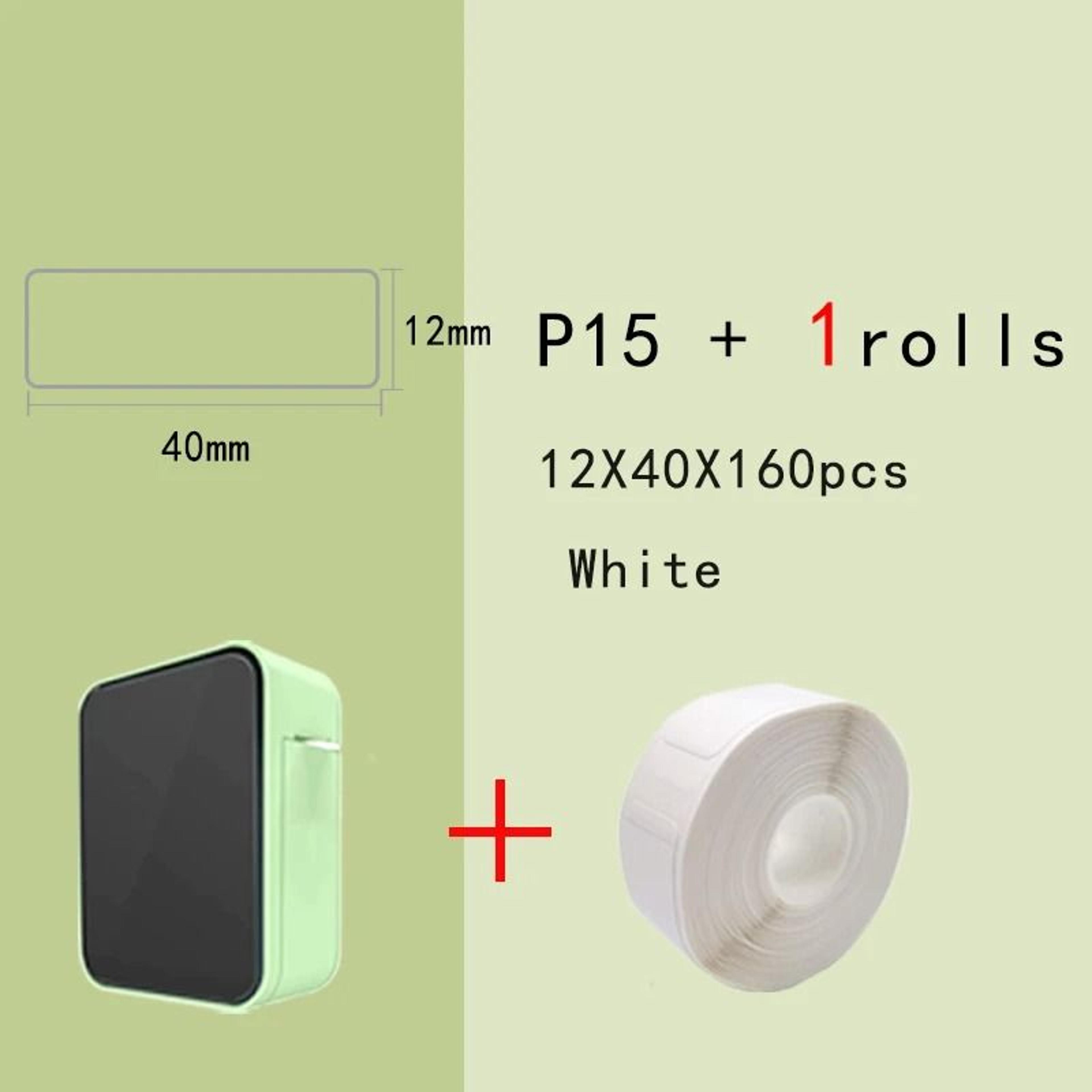 P15 Mini Wireless Bluetooth Thermal Label Printer 19