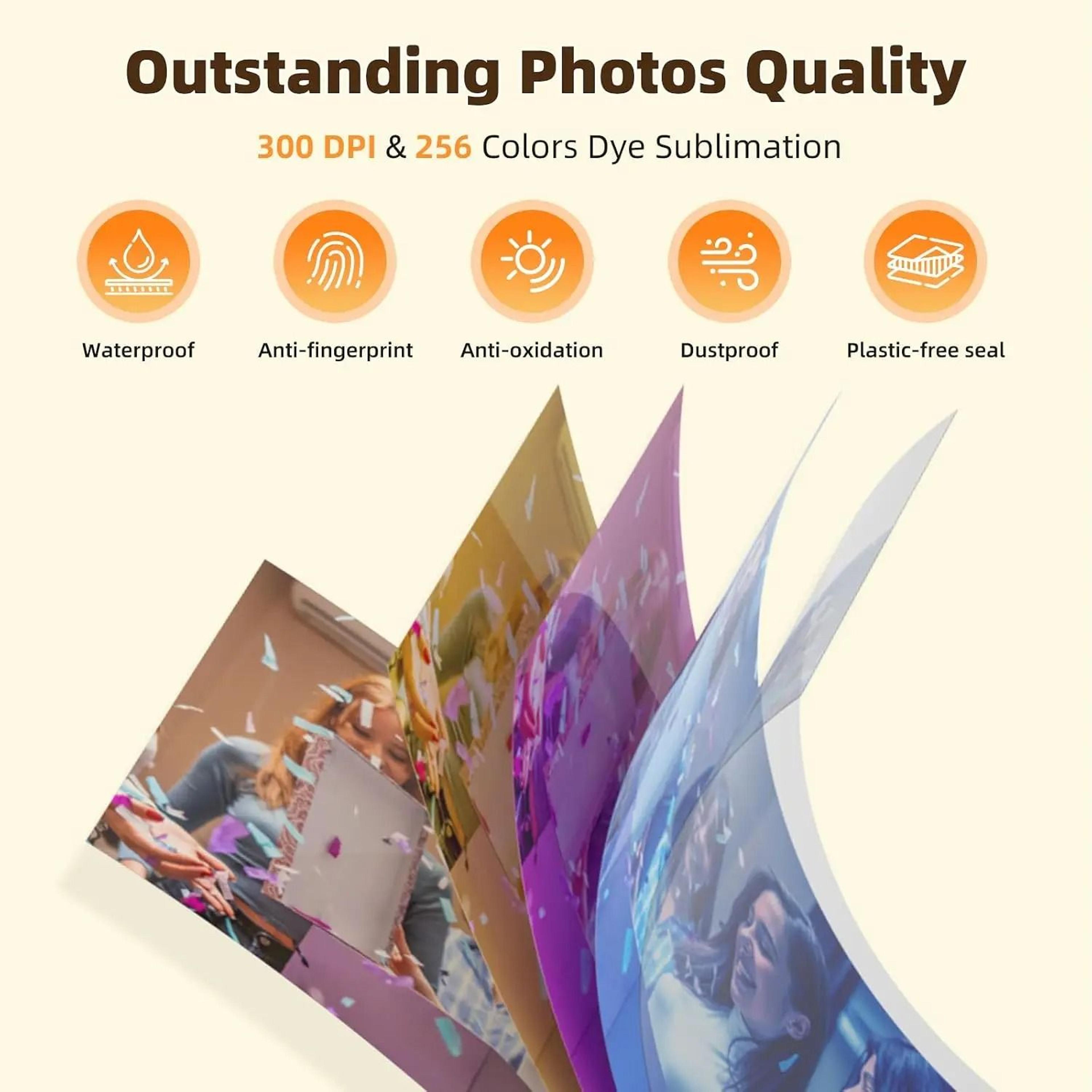 CP4000 Portable 4x6 Color Photo Printer 5