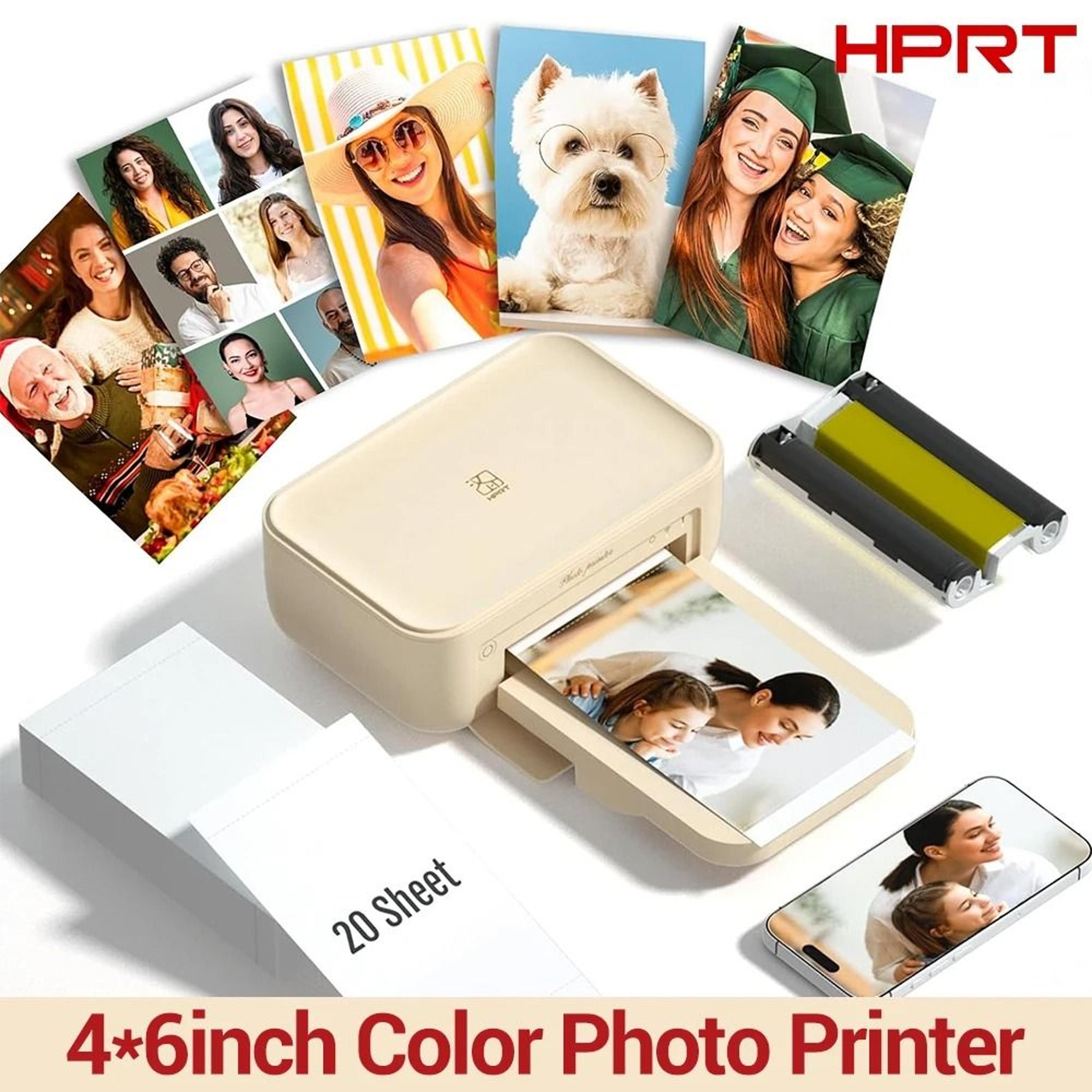 cp4000 portable 4x6 color photo printer