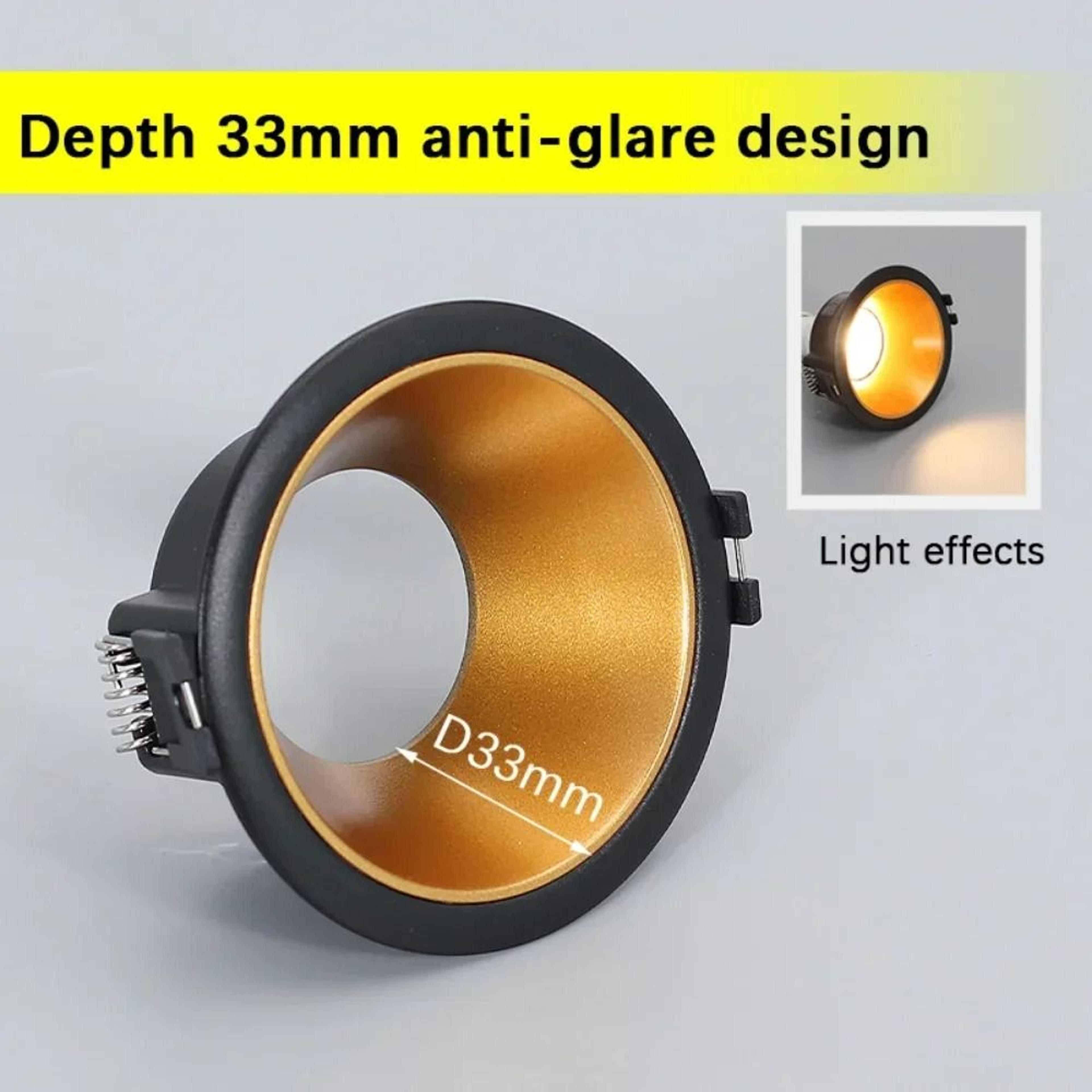 Recessed Spotlight Housing Trim Rings 4