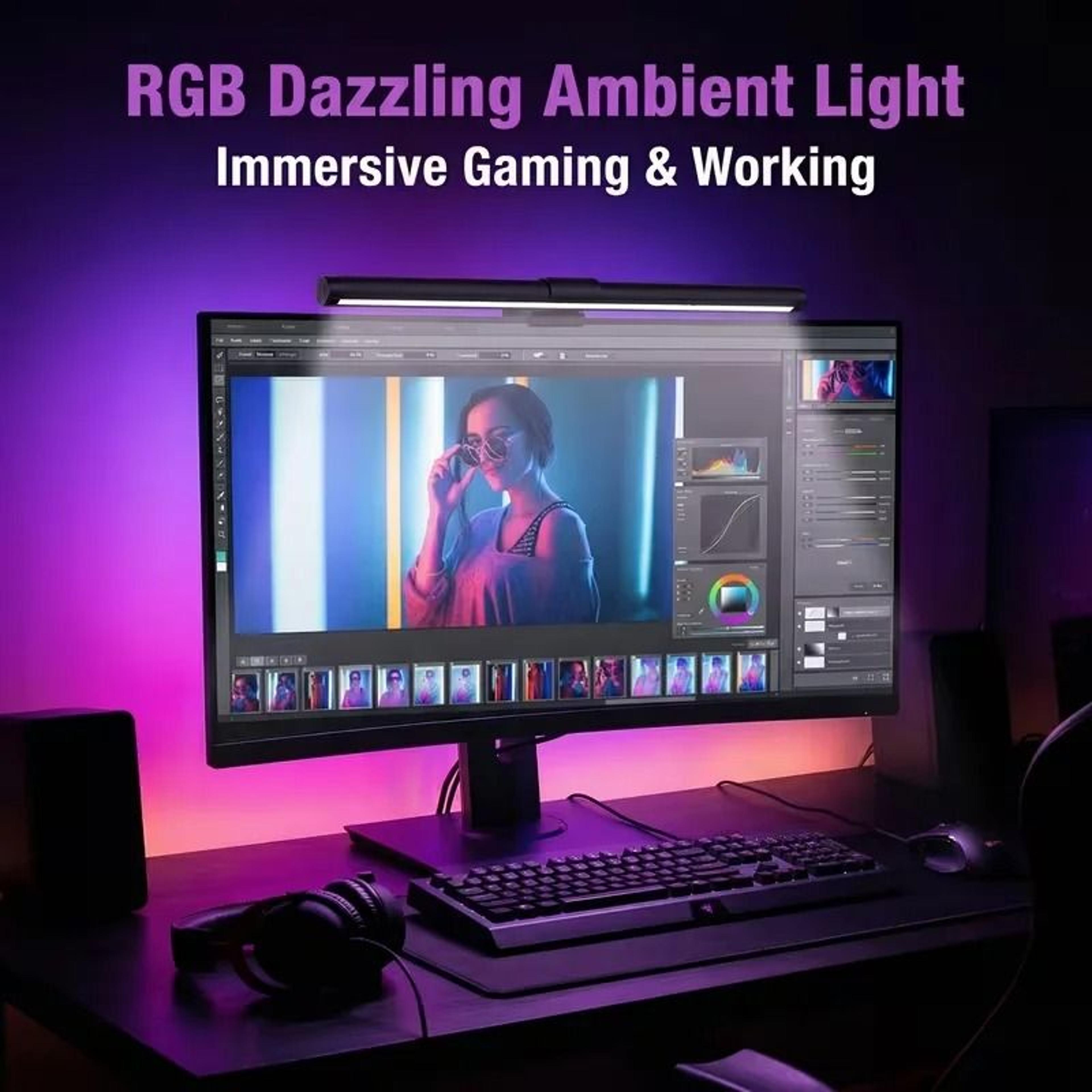 LumiBar USB Dimmable Monitor Light 1