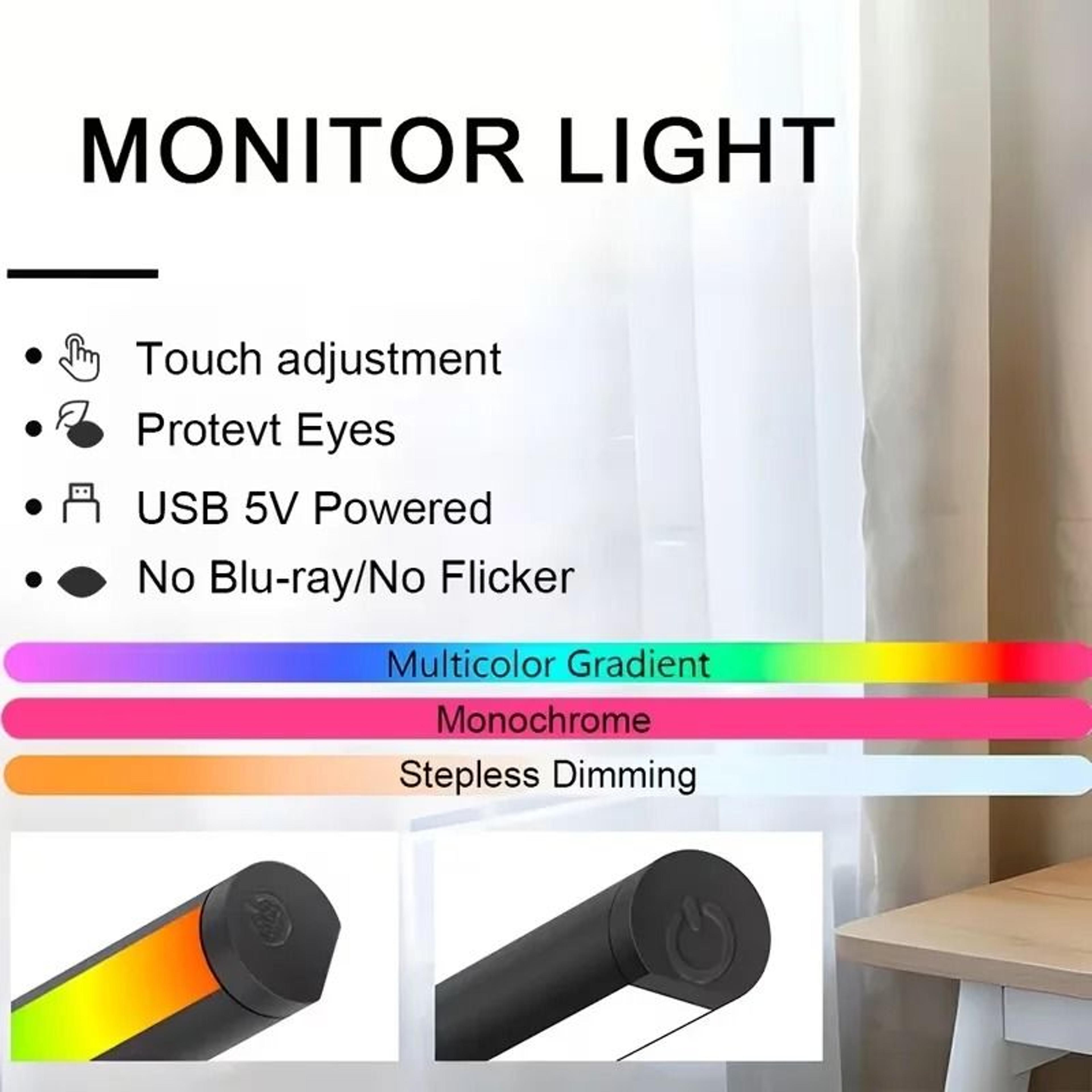 LumiBar USB Dimmable Monitor Light 3