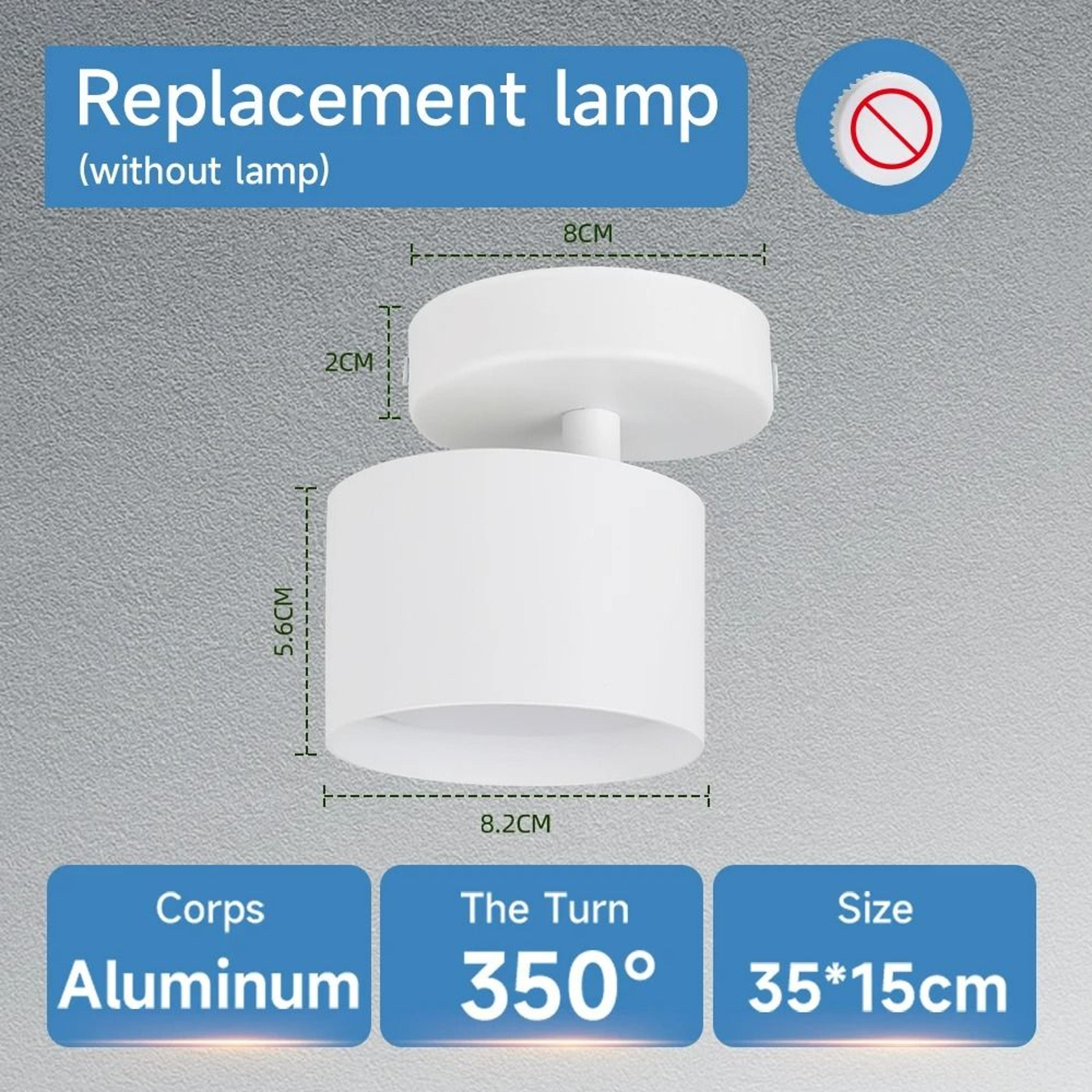 Rotatable GX53 Multi Head Ceiling Spotlights 9