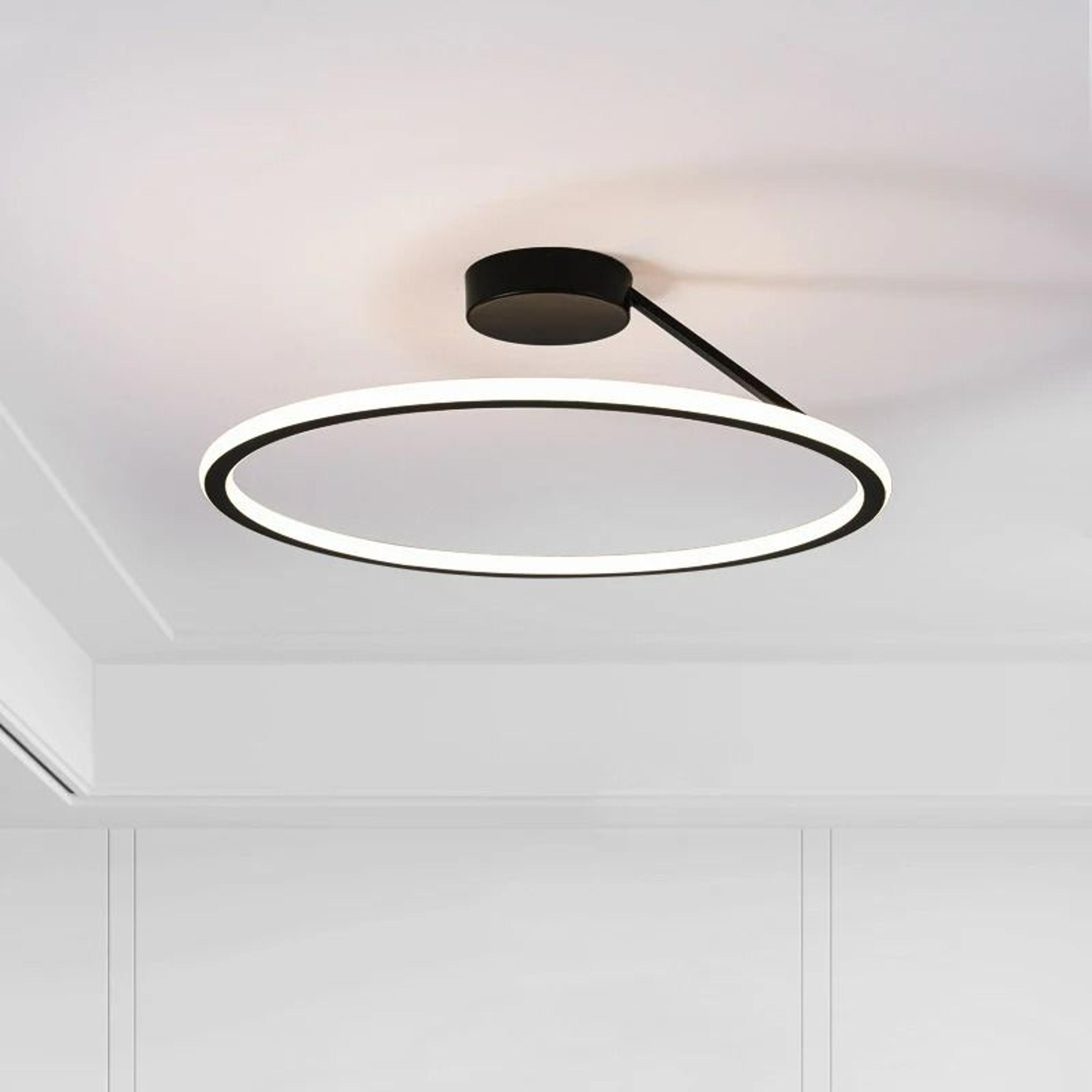 Modern Dimmable LED Ring Ceiling Chandelier 2