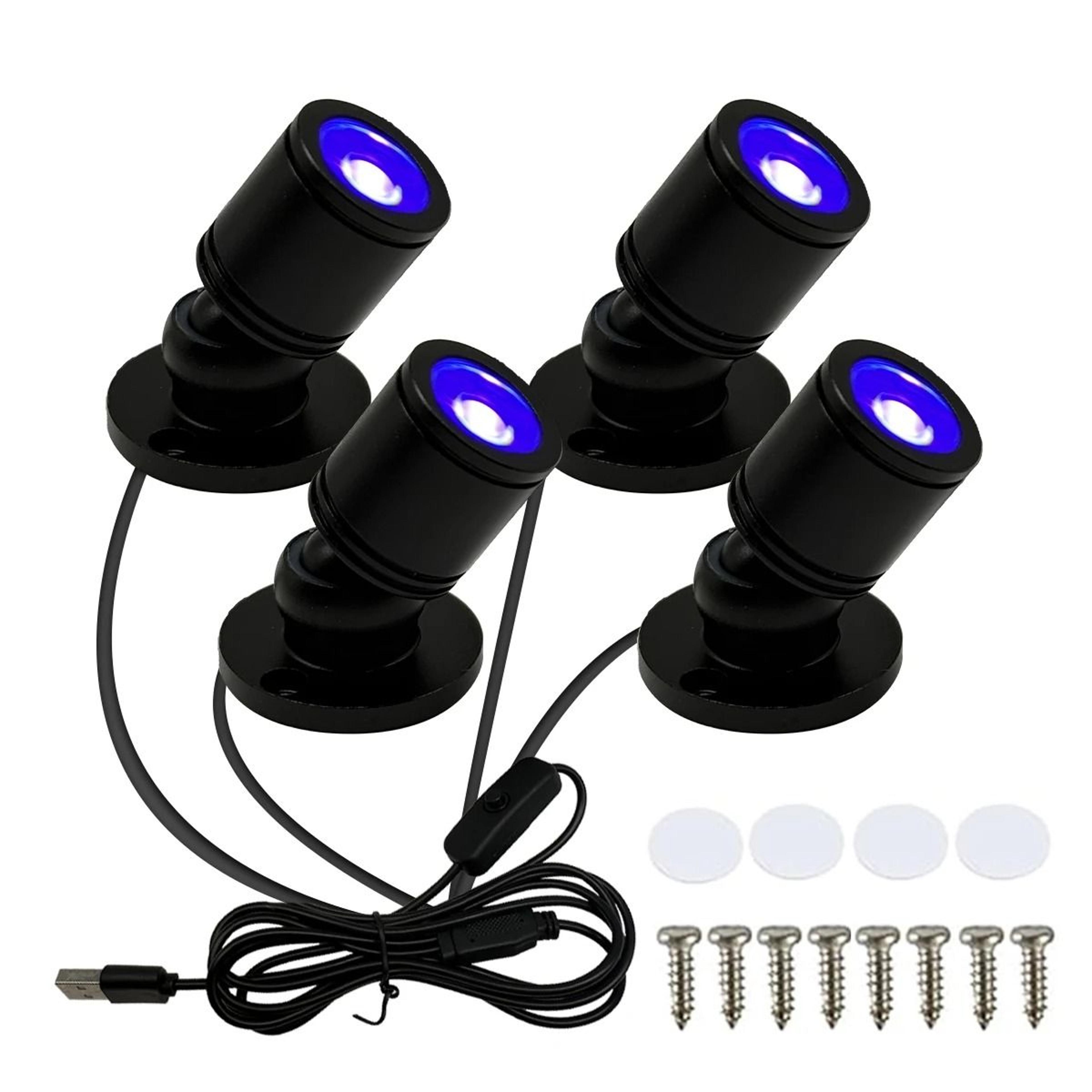 VioletBeam UV Mini Spotlights 9