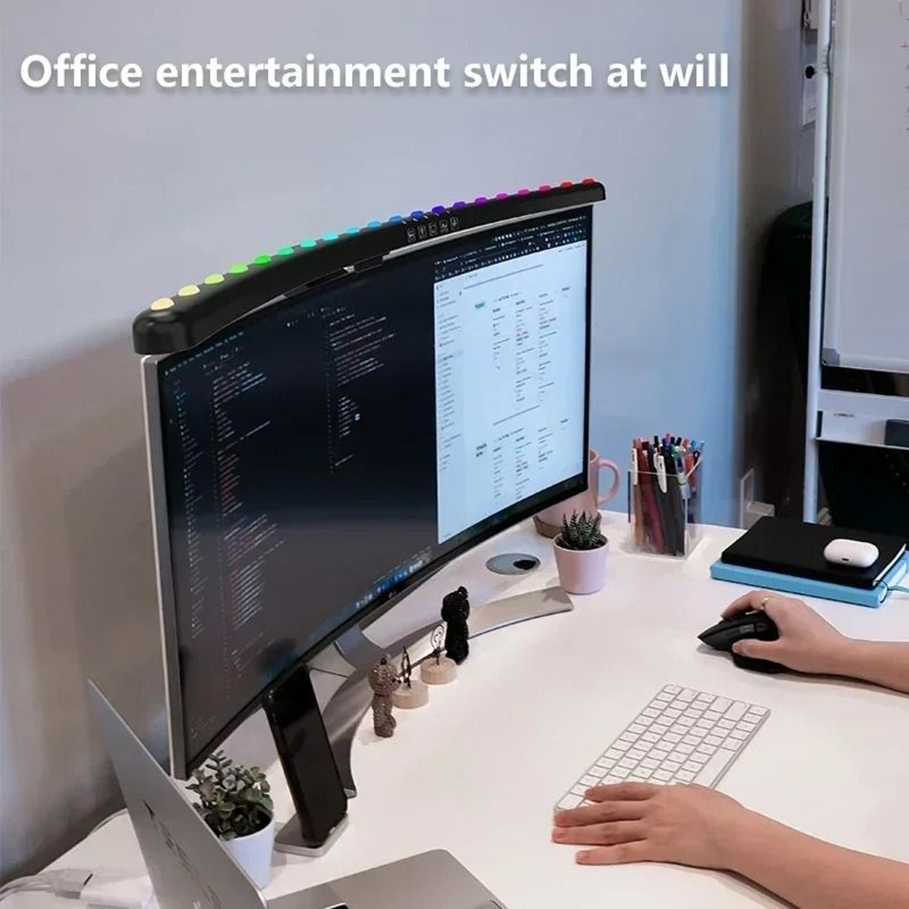 LumaVibe RGB Gaming Monitor Light 5