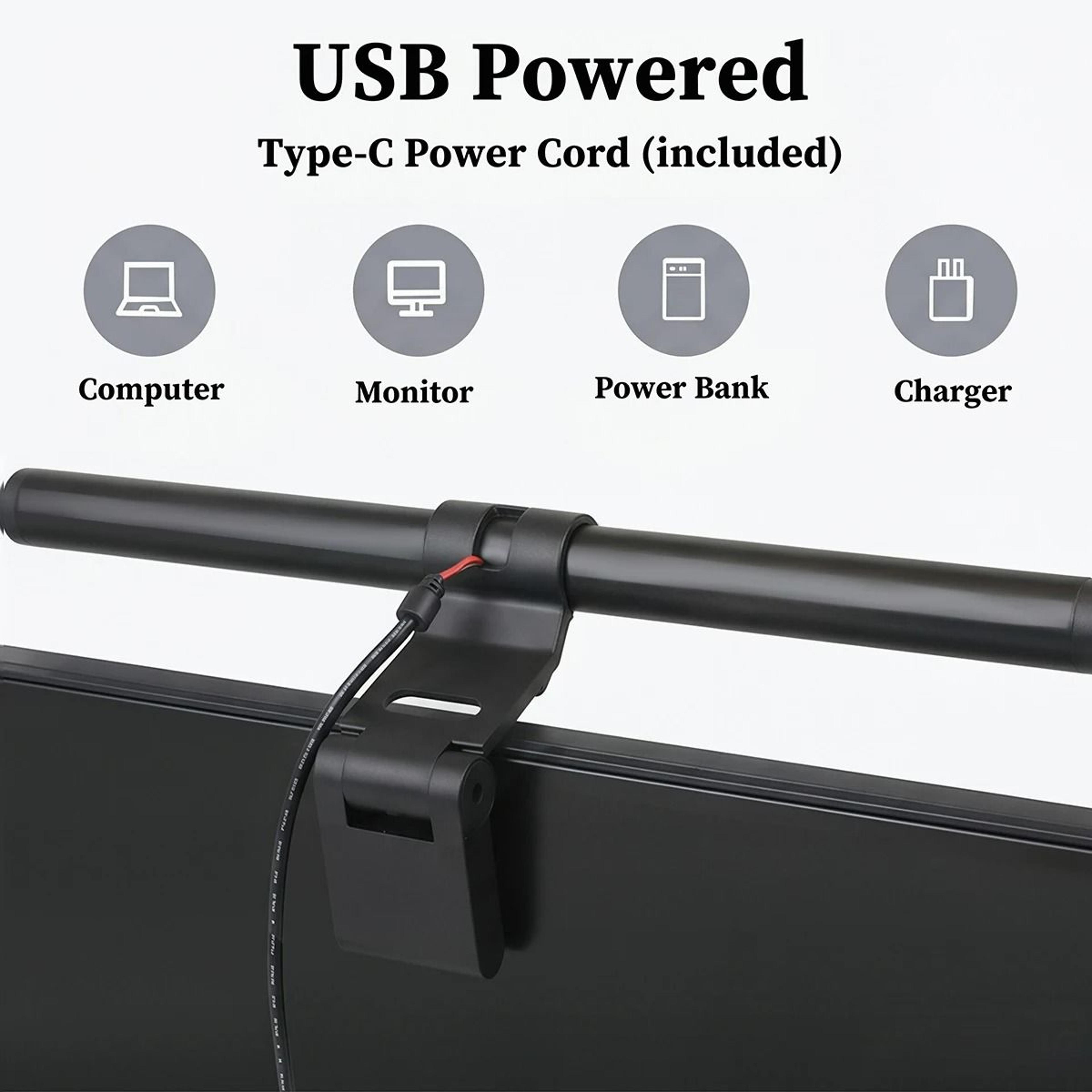 USB Dimmable LED Monitor Light Bar 2