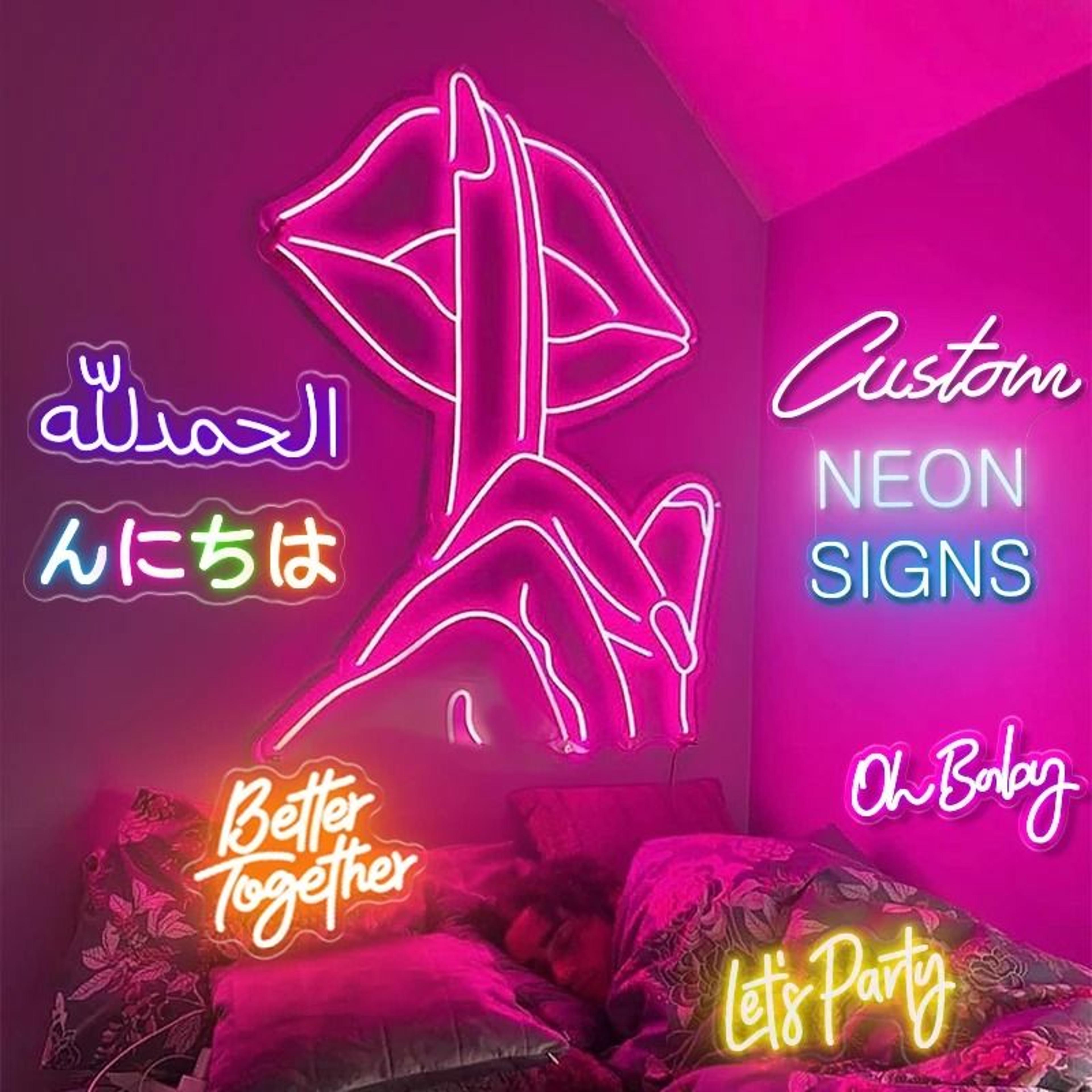 neonmuse personalized led name signs