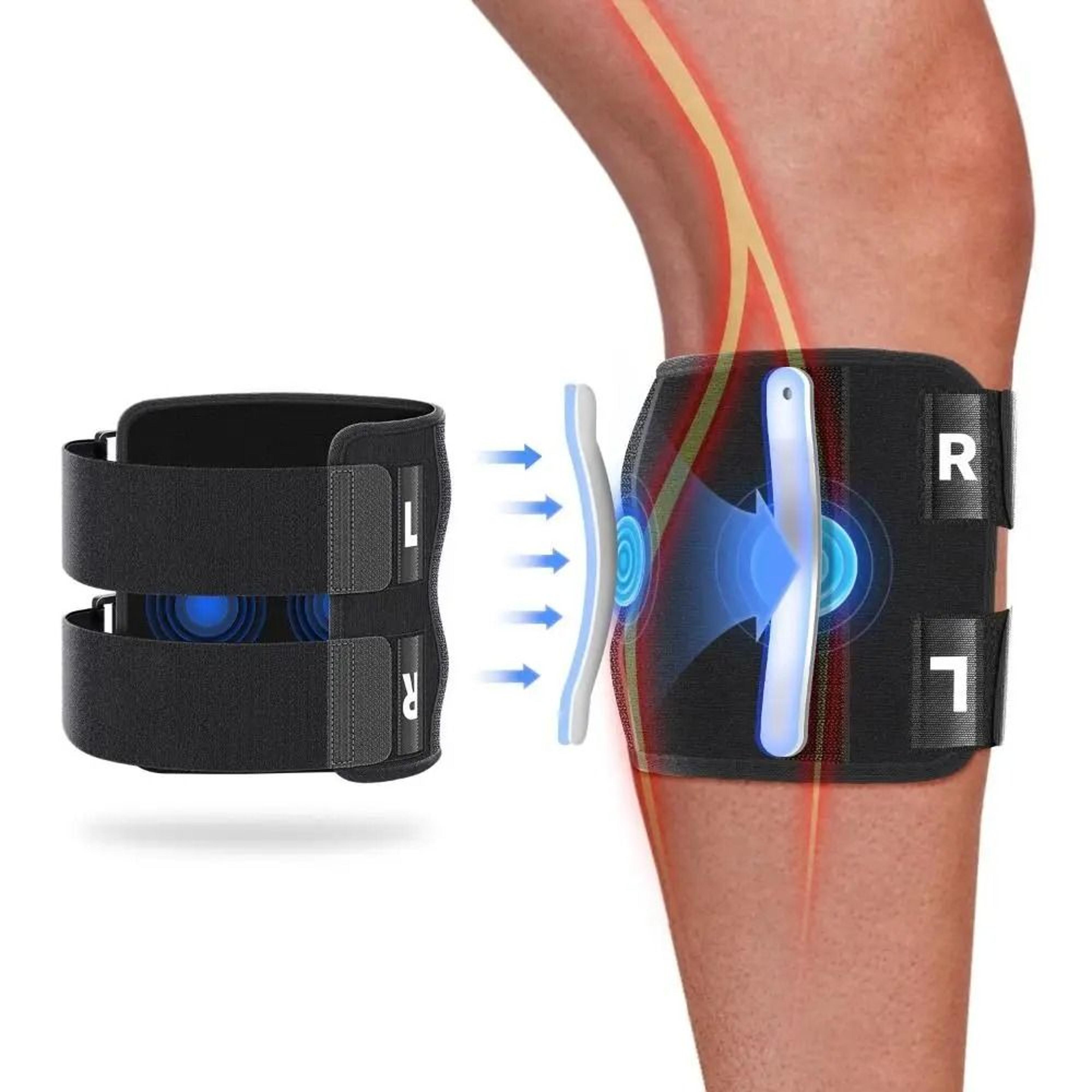 adjustable sciatica pain relief brace with dual pressure pads