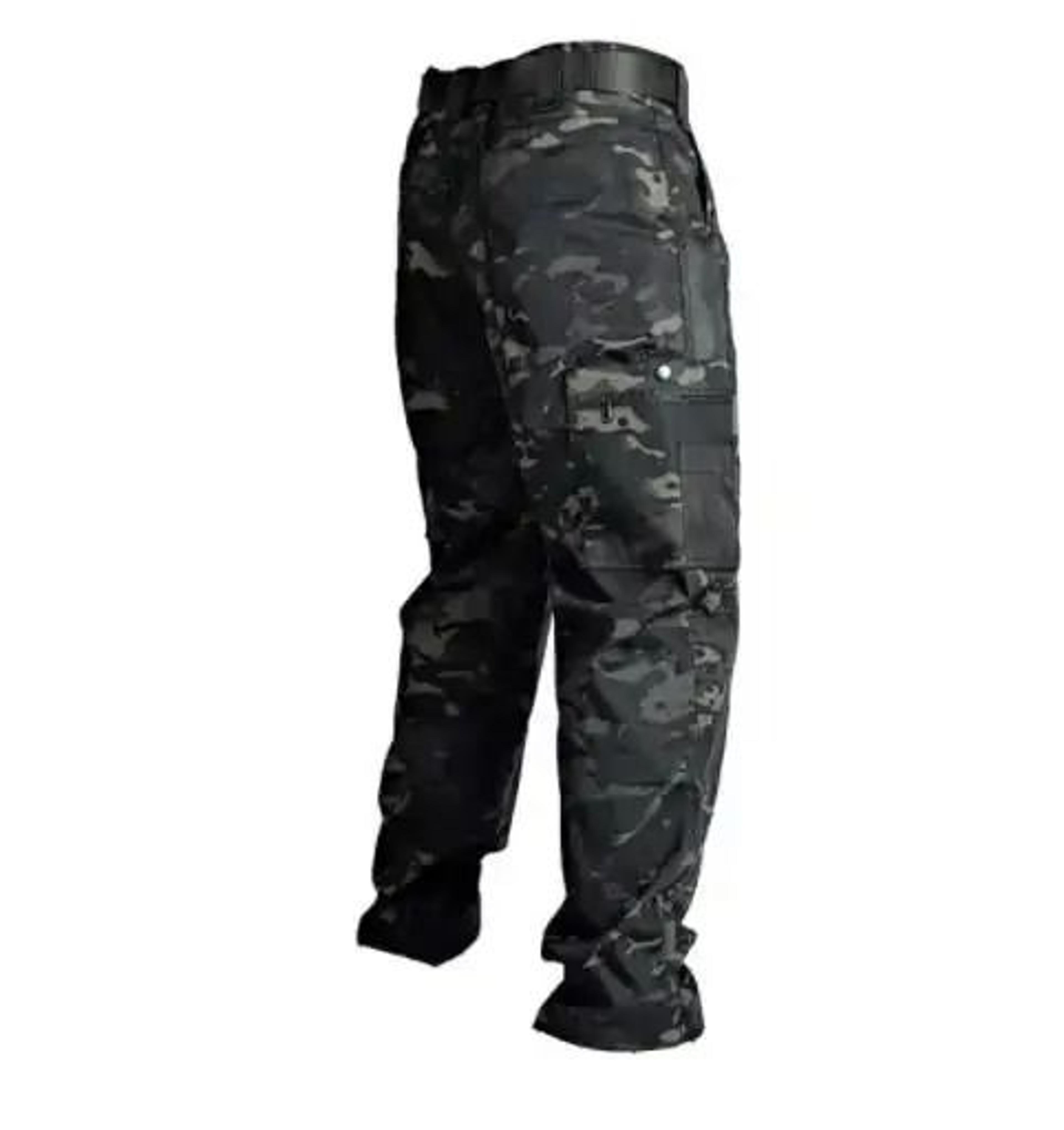 Tactical Cargo Pants Men Waterproof Multi Pocket Wear Resistant Outdoor Combat Trousers 12