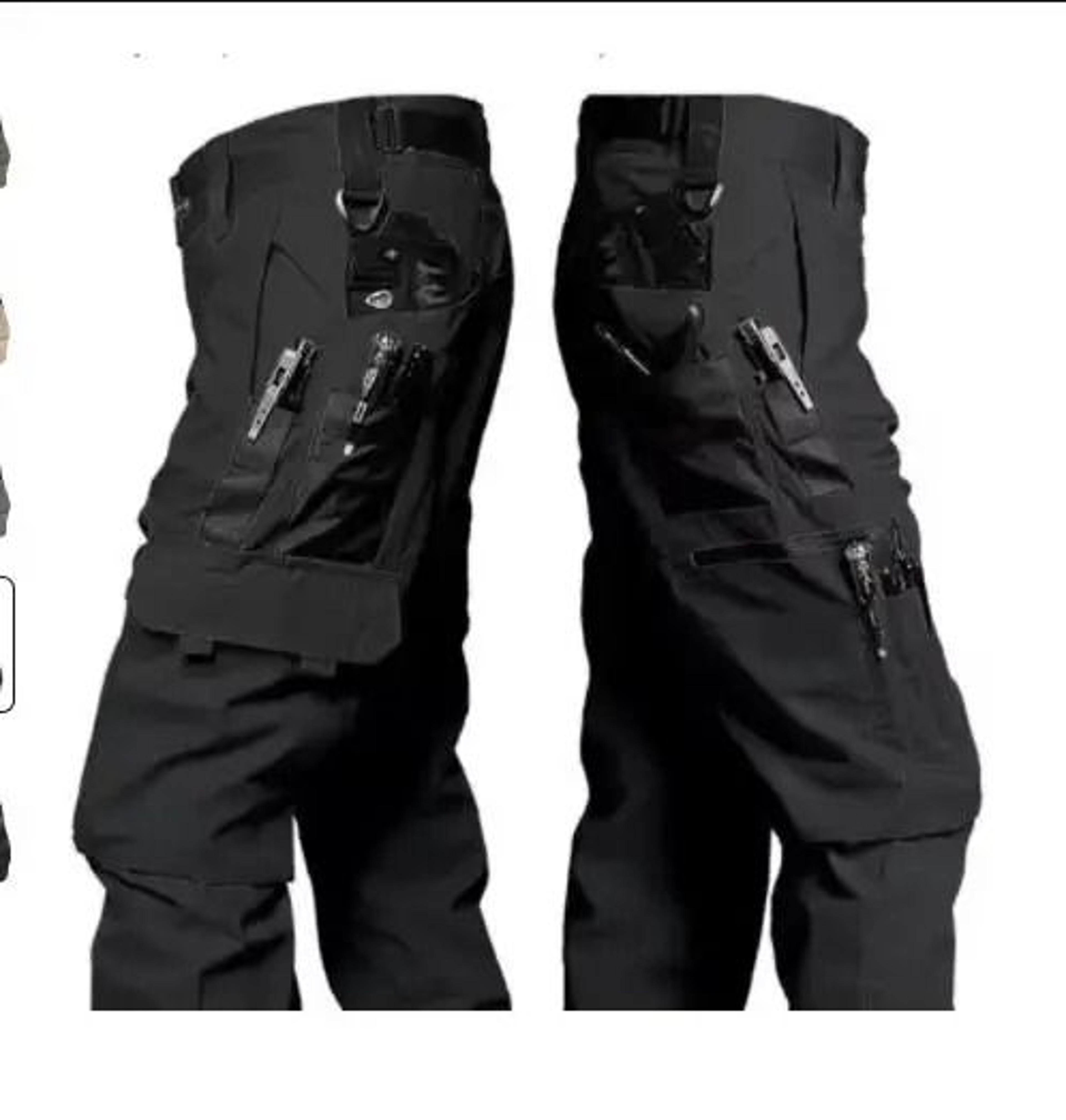 Tactical Cargo Pants Men Waterproof Multi Pocket Wear Resistant Outdoor Combat Trousers 16