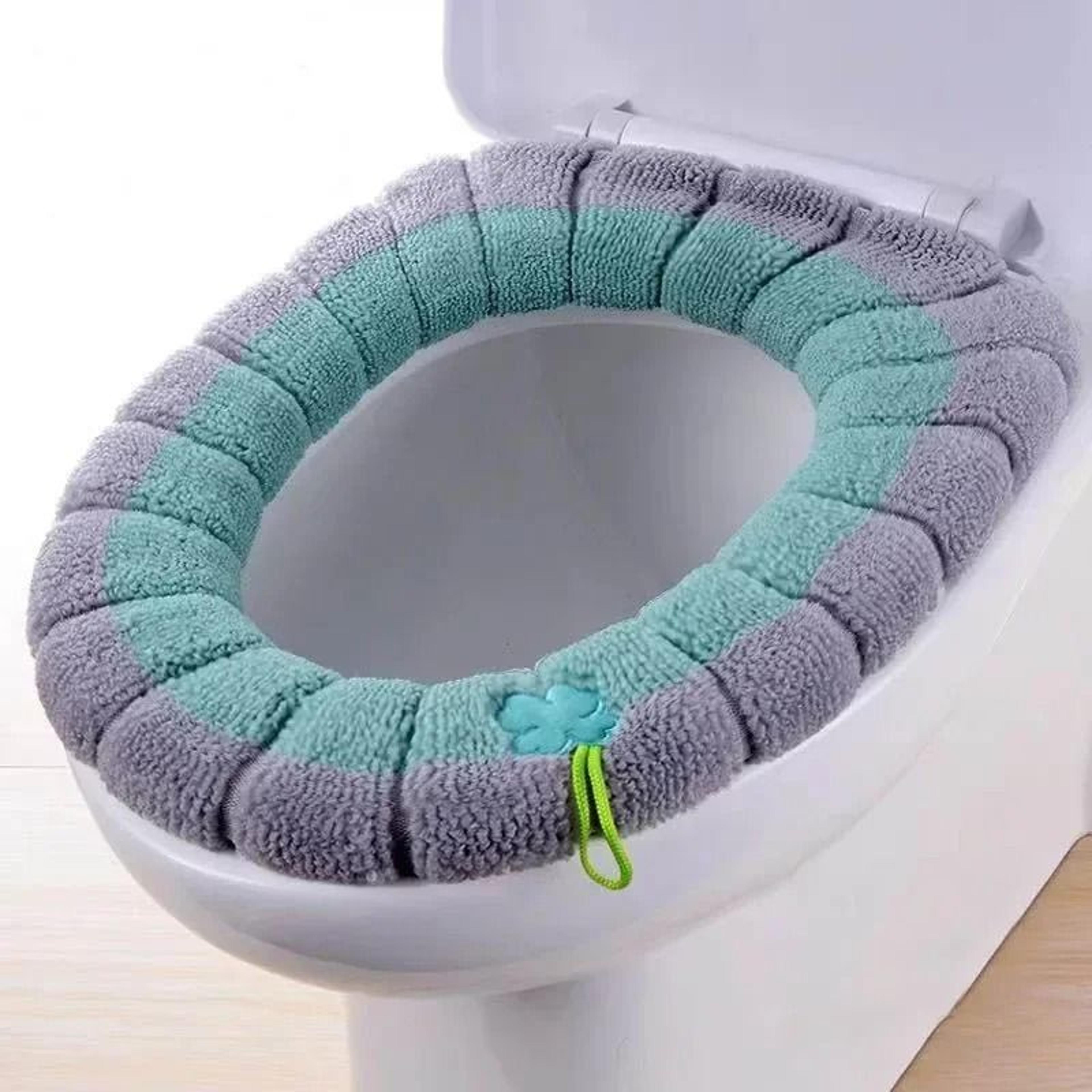 Winter Toilet Seat Cushion Thick Soft Washer Toilet Seat Insulation Accessory 6