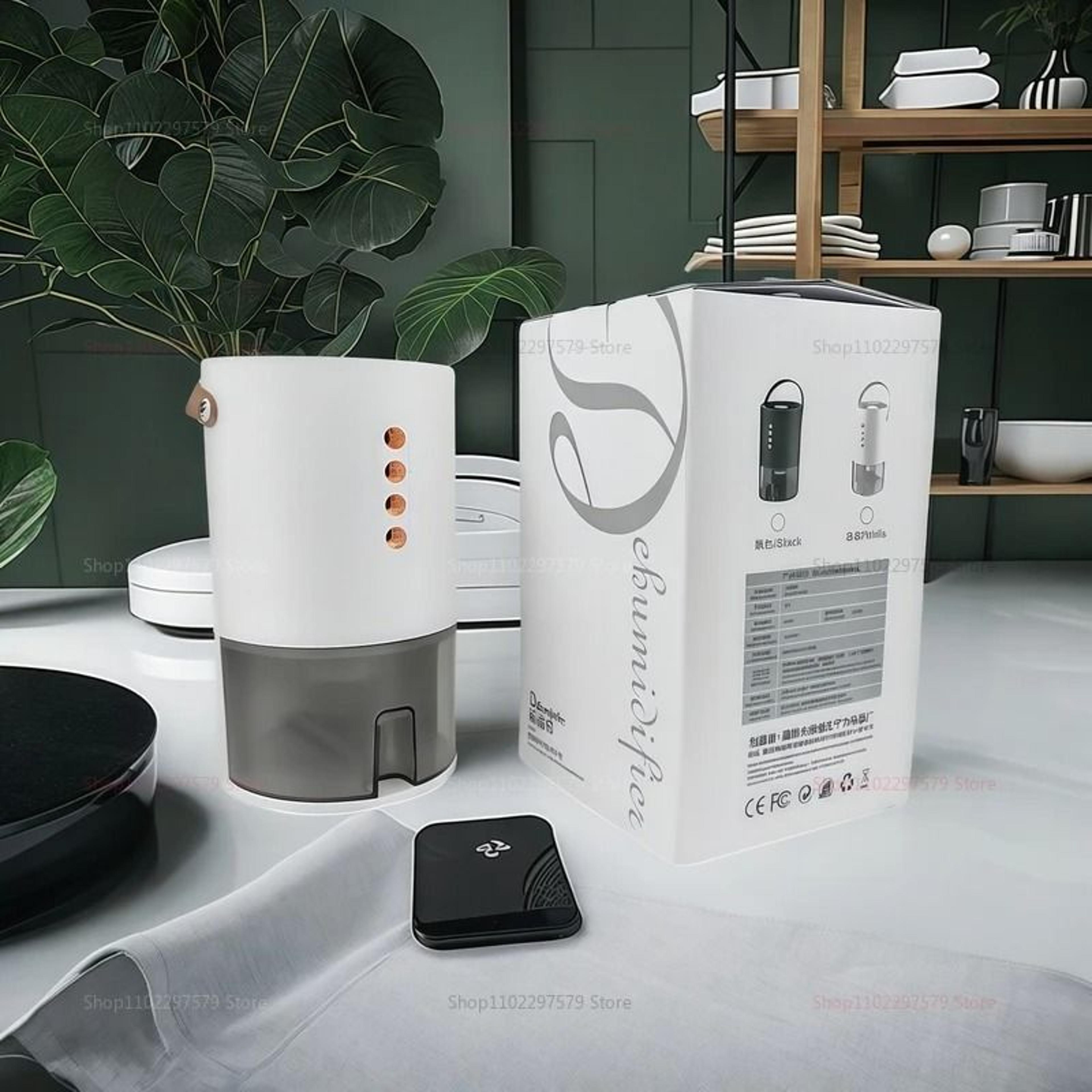 Smart Dehumidifier Moisture Absorber For Home Bedroom Portable Air Purifier And Moisture Control Co 3