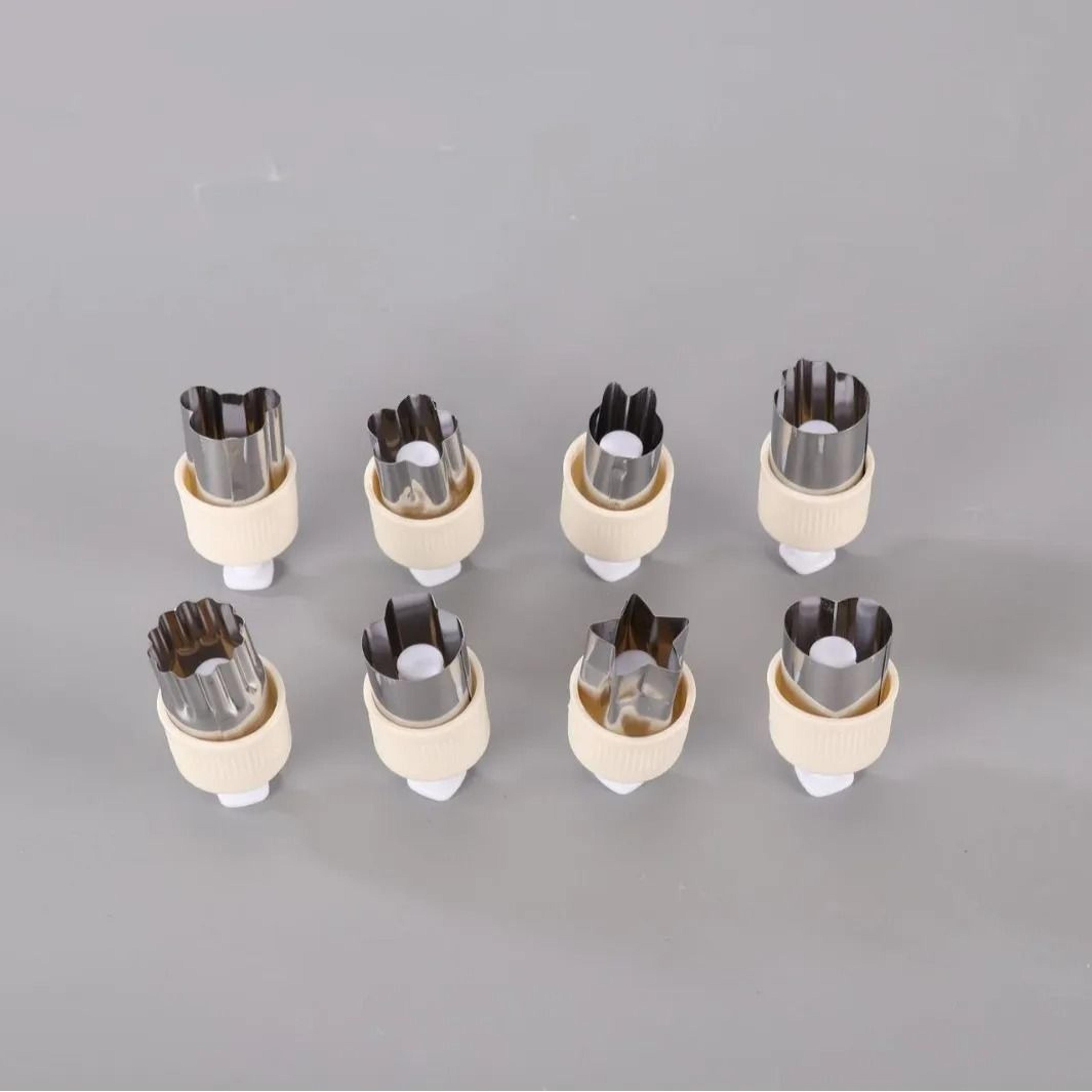 Pressed Fruit Printing Cutting Die 6 Piece Set Stainless Steel Vegetable Biscuit Cutter 9