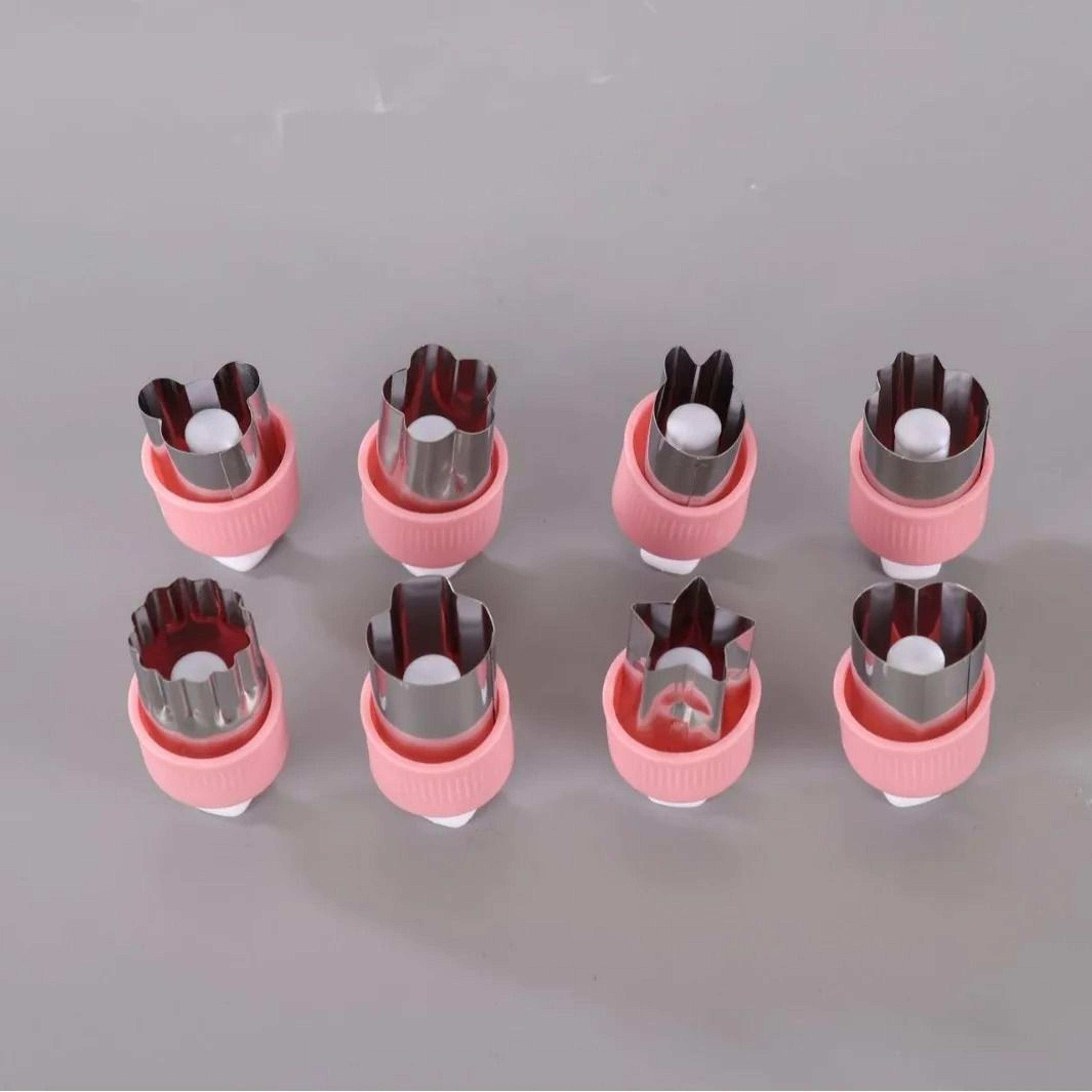 Pressed Fruit Printing Cutting Die 6 Piece Set Stainless Steel Vegetable Biscuit Cutter 6