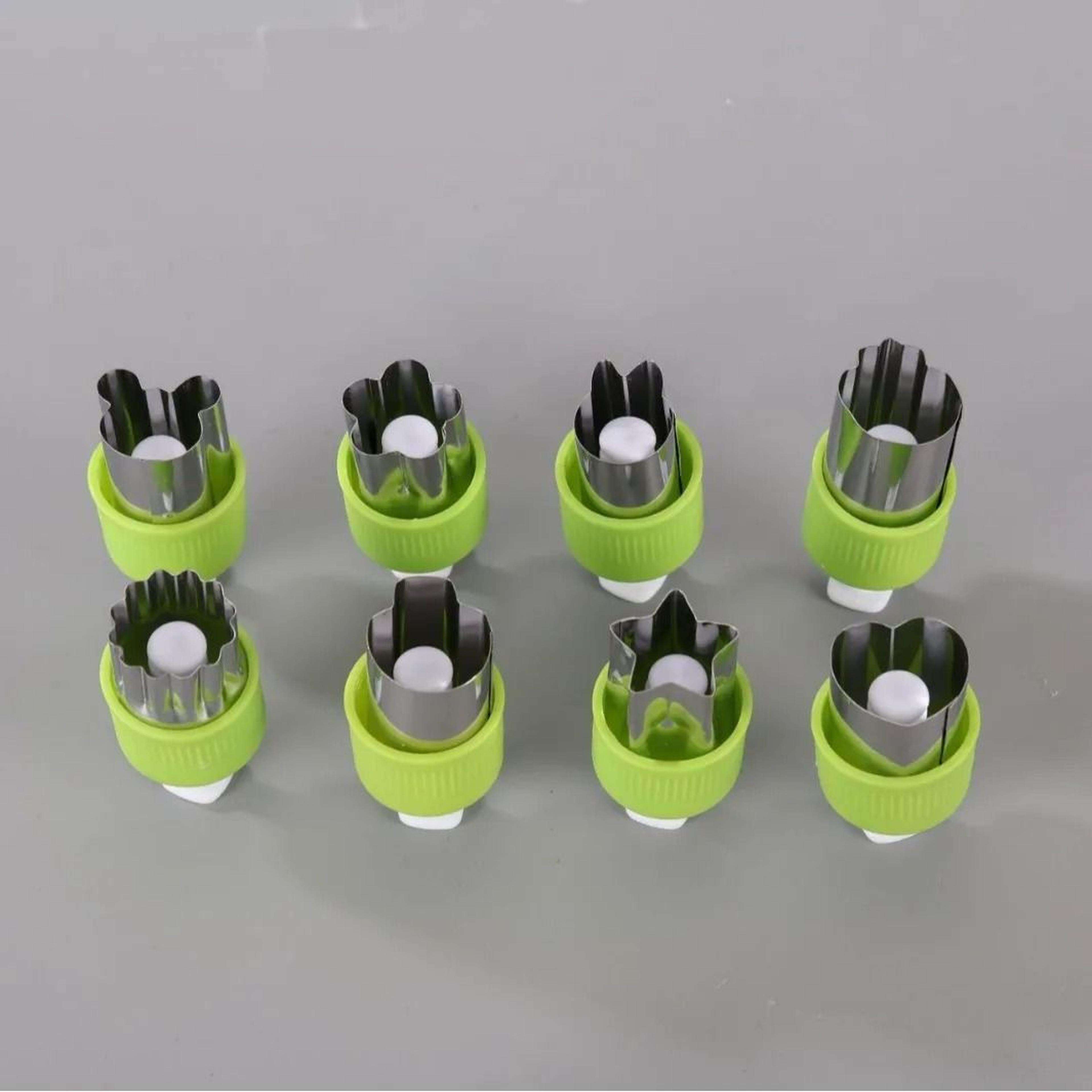 Pressed Fruit Printing Cutting Die 6 Piece Set Stainless Steel Vegetable Biscuit Cutter 7