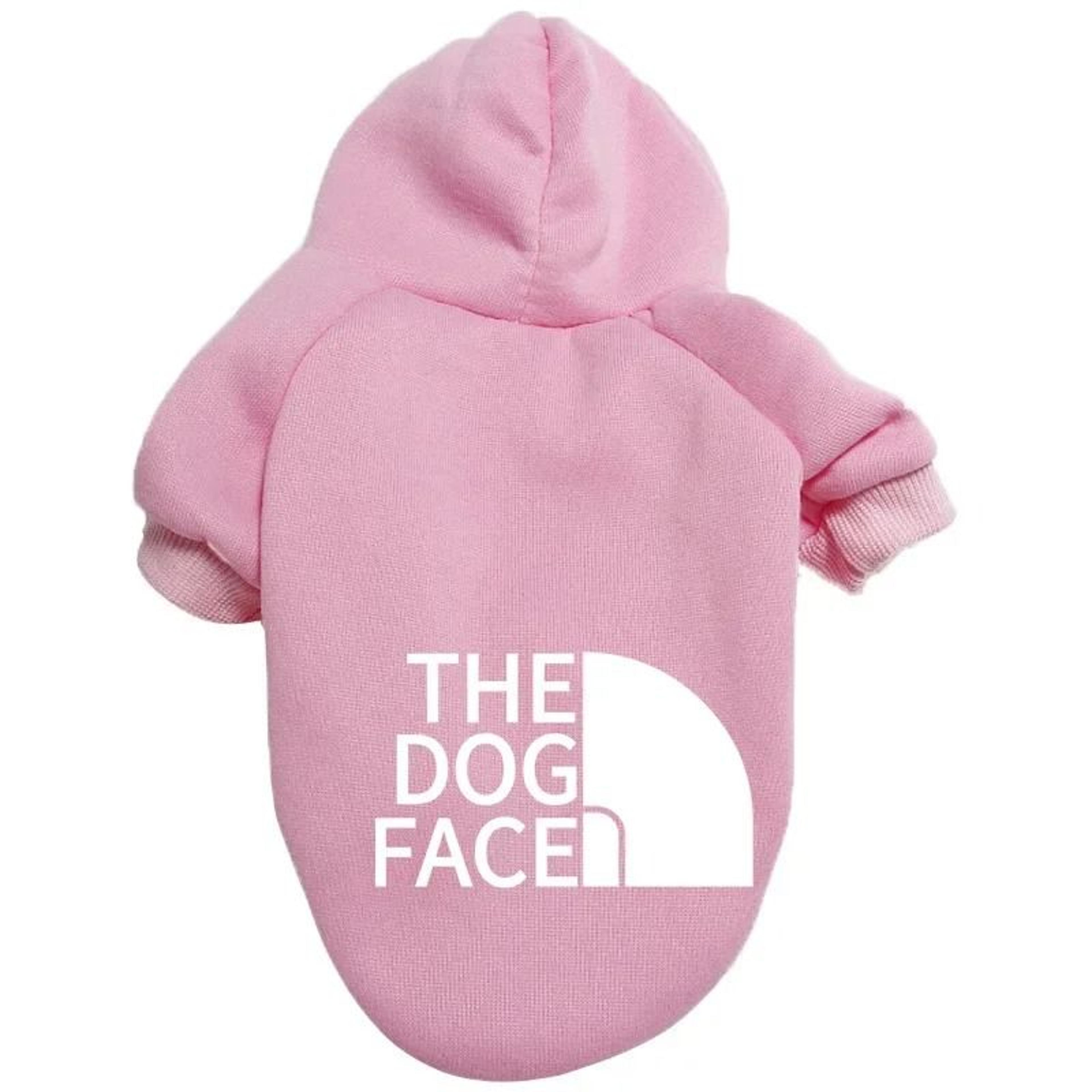 Pet Dog Hoodie For Autumn And Winter Large Dog Clothes With Text Pattern And Comfortable Fit 3