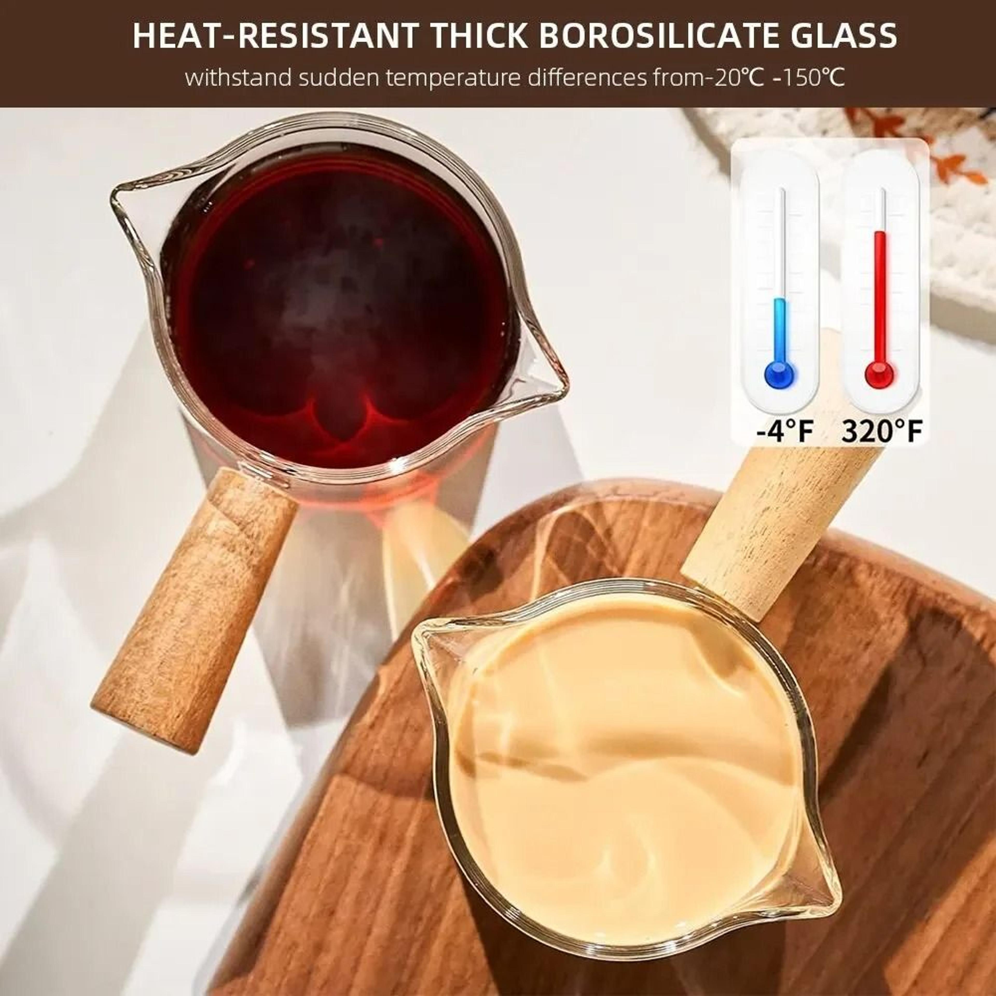 Glass Measuring Cup With Wooden Handle 5