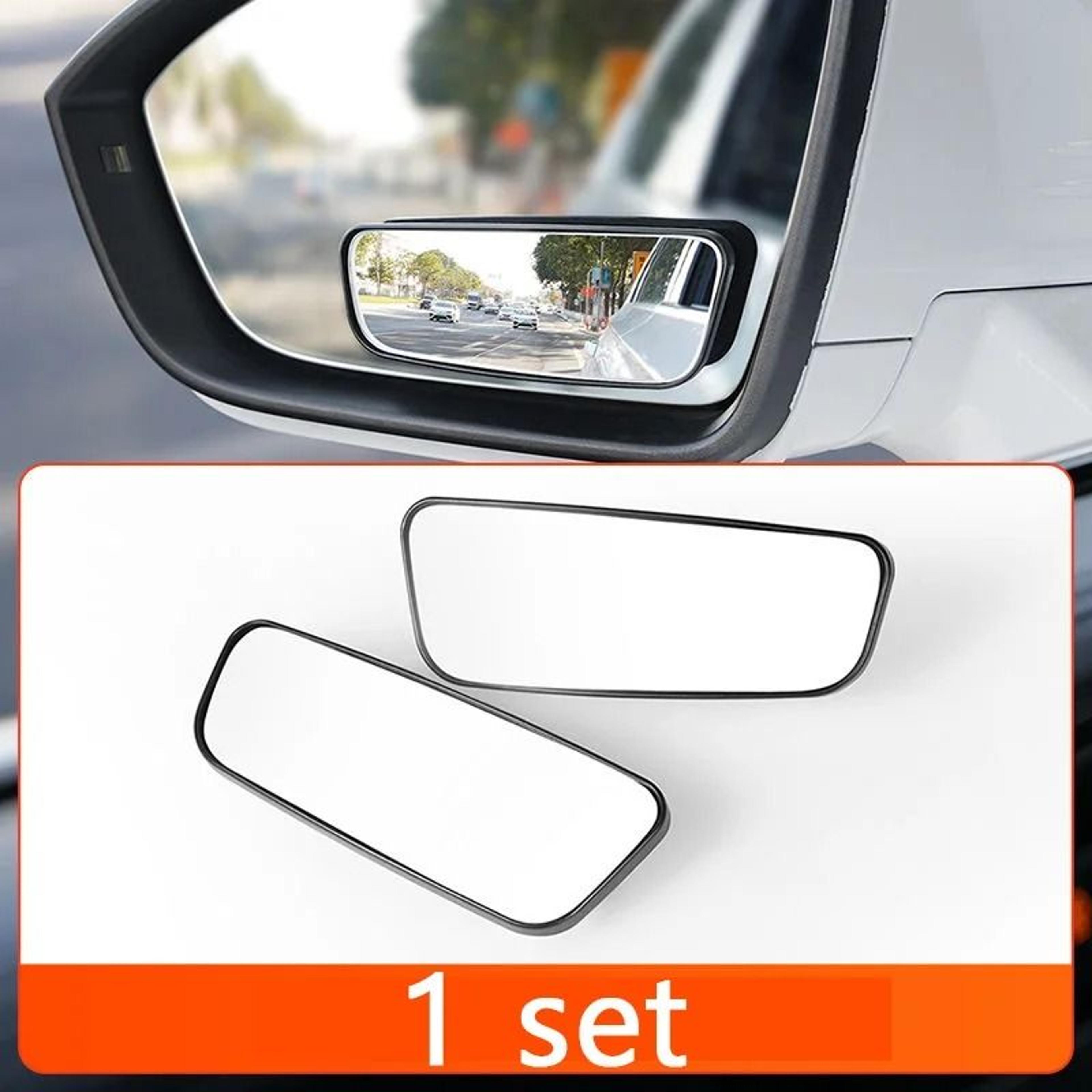 Adjustable Blind Spot Mirror Set For Wide Angle Car Rearview Safety 6