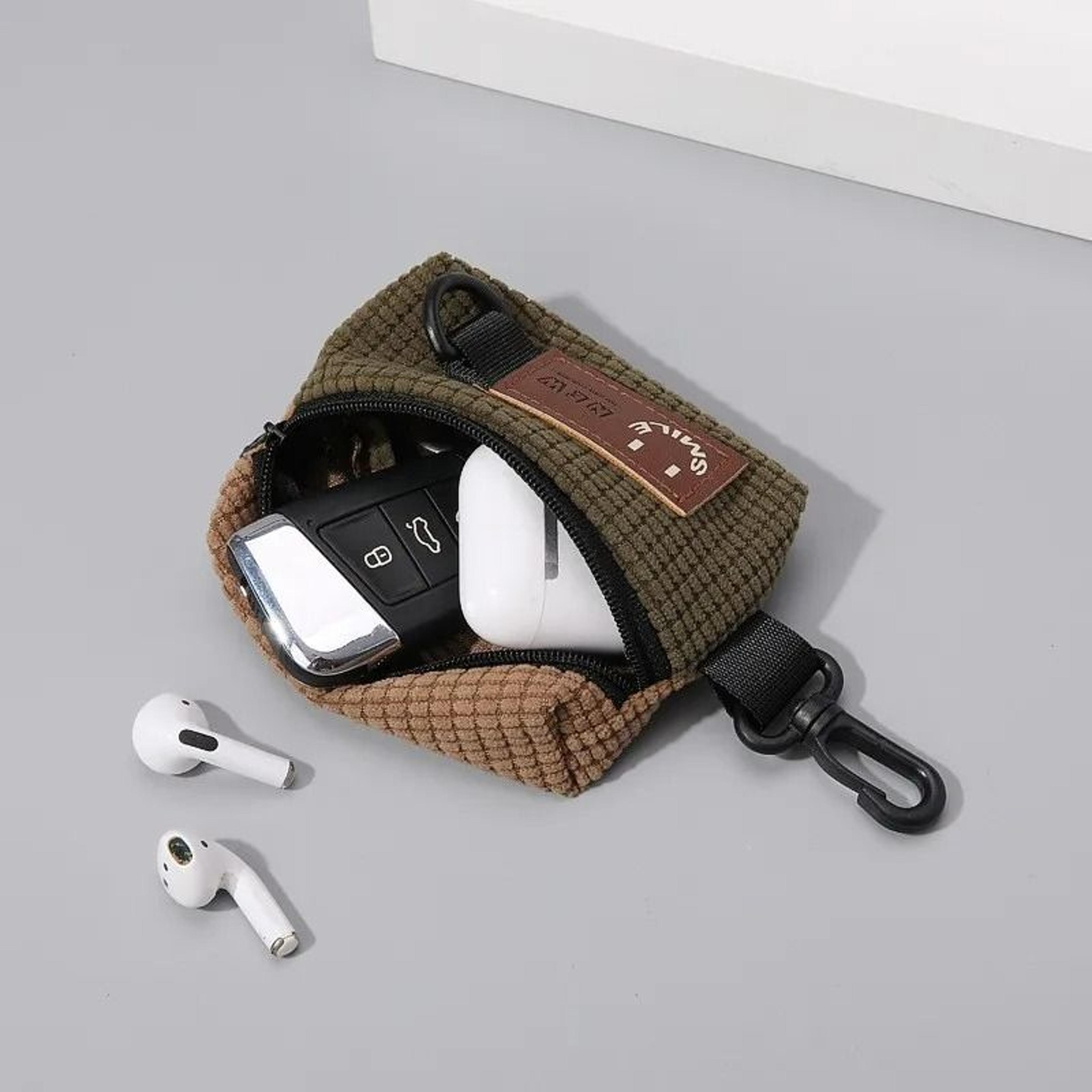 Portable Cycling Backpack Headphone Storage Bag Universal Sports Hanging Pouch 2