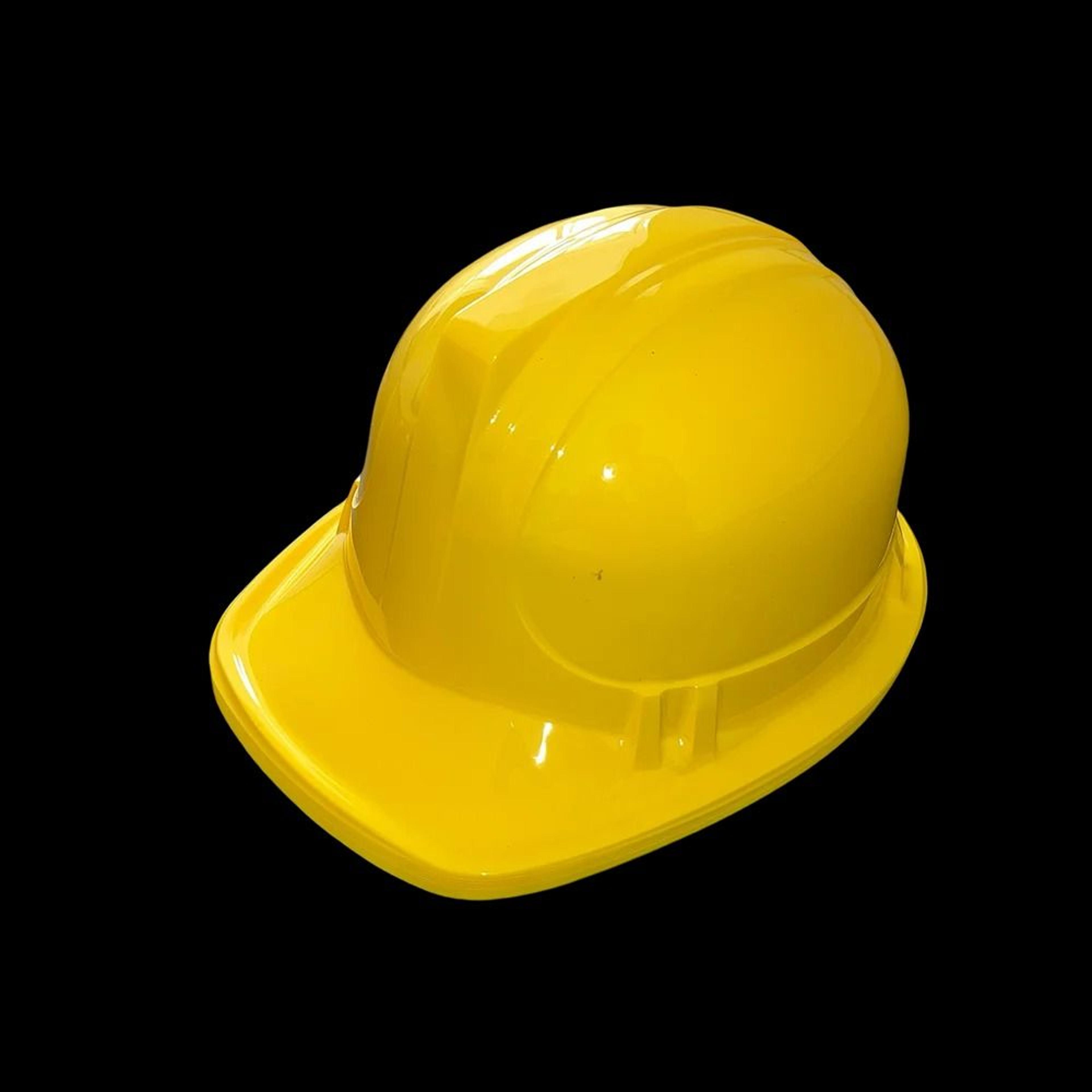 Kids Construction Party Hats Soft Plastic Dress Up Set Of 12 5