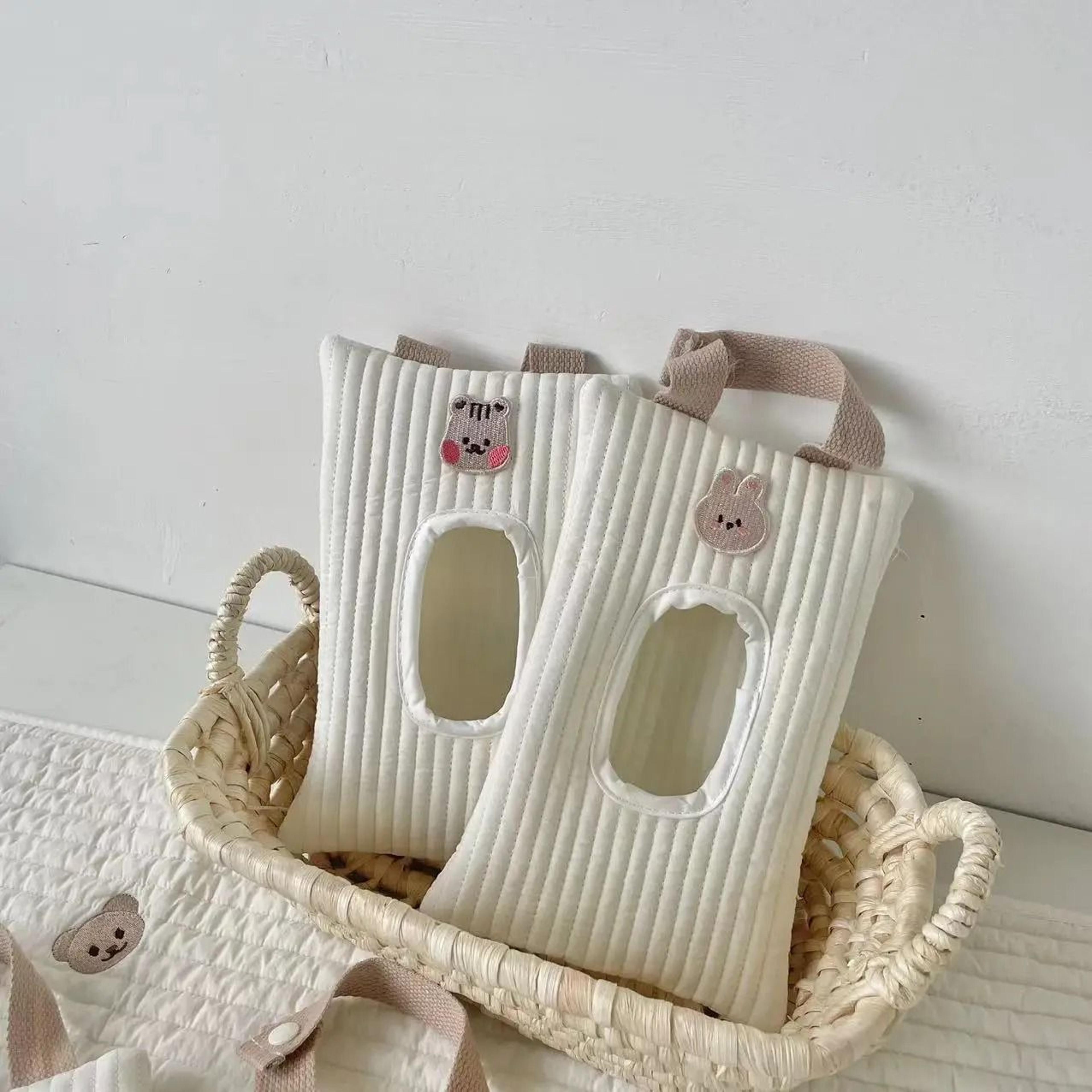 Cartoon Animal Flip Cover Tissue Box Hanging Wipes Storage Holder 5