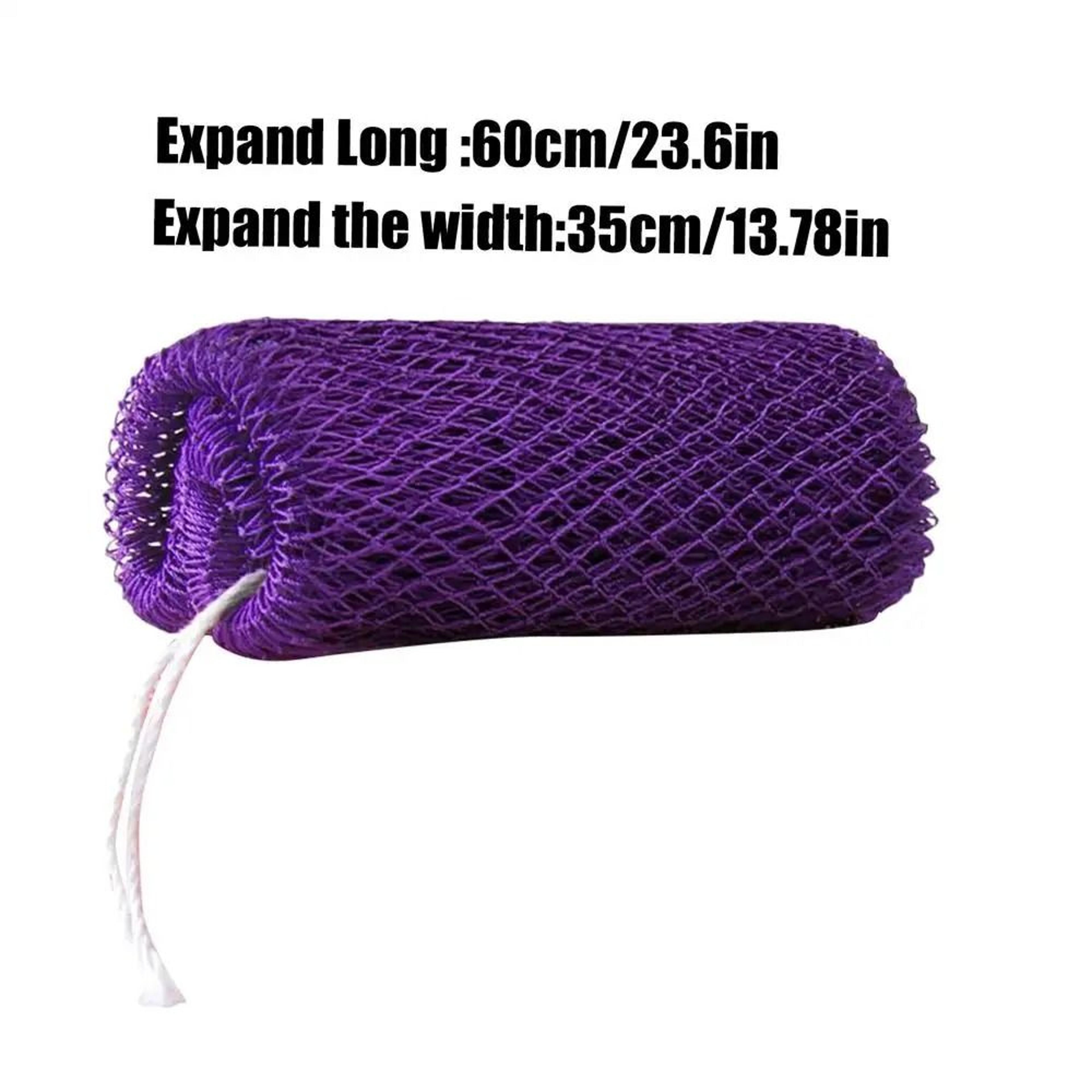 African Net Exfoliating Bath Sponge Authentic Deep Cleaning Body Scrubber 6