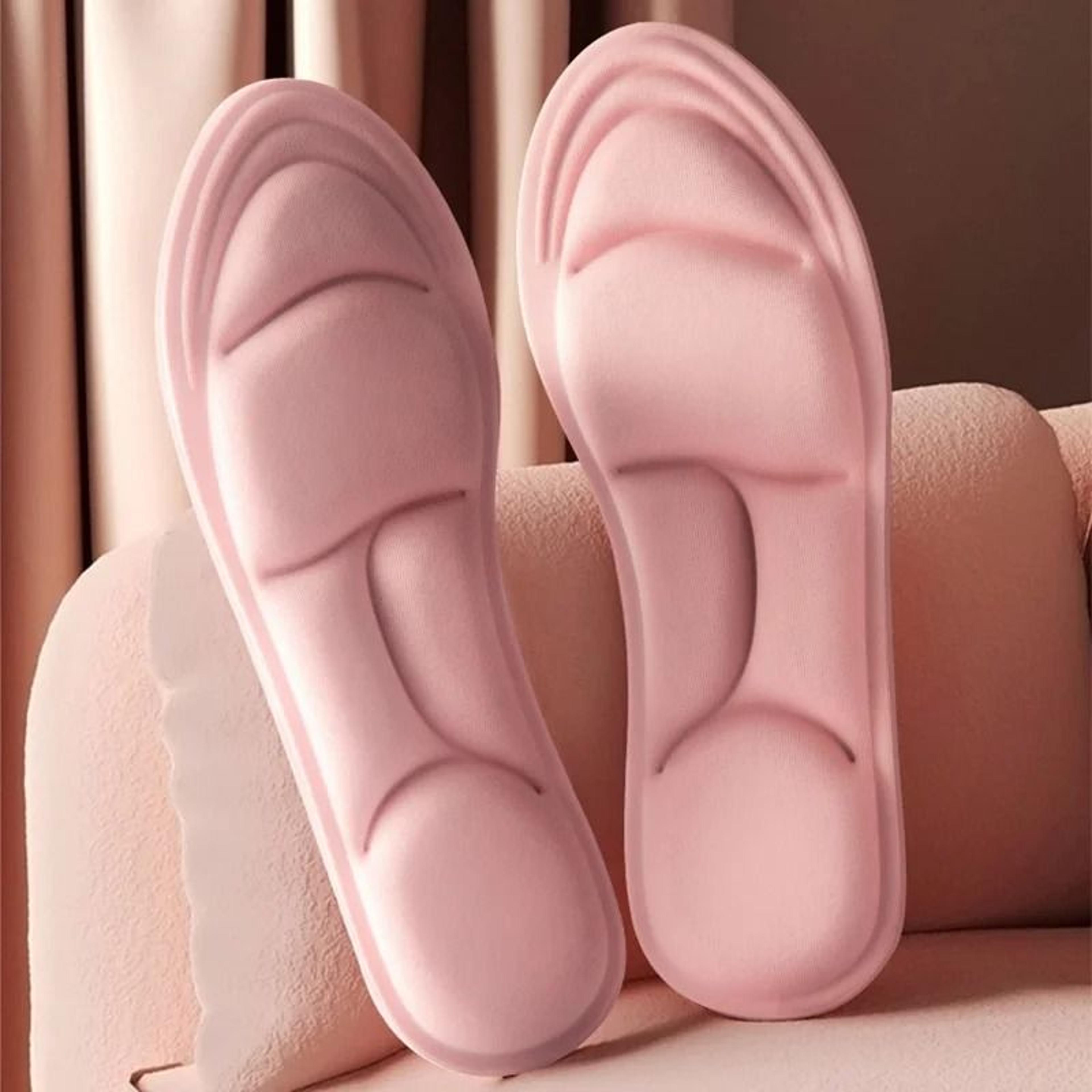 5D Memory Foam Sport Insoles For Orthopedic Cushion And Breathable Foot Support 4