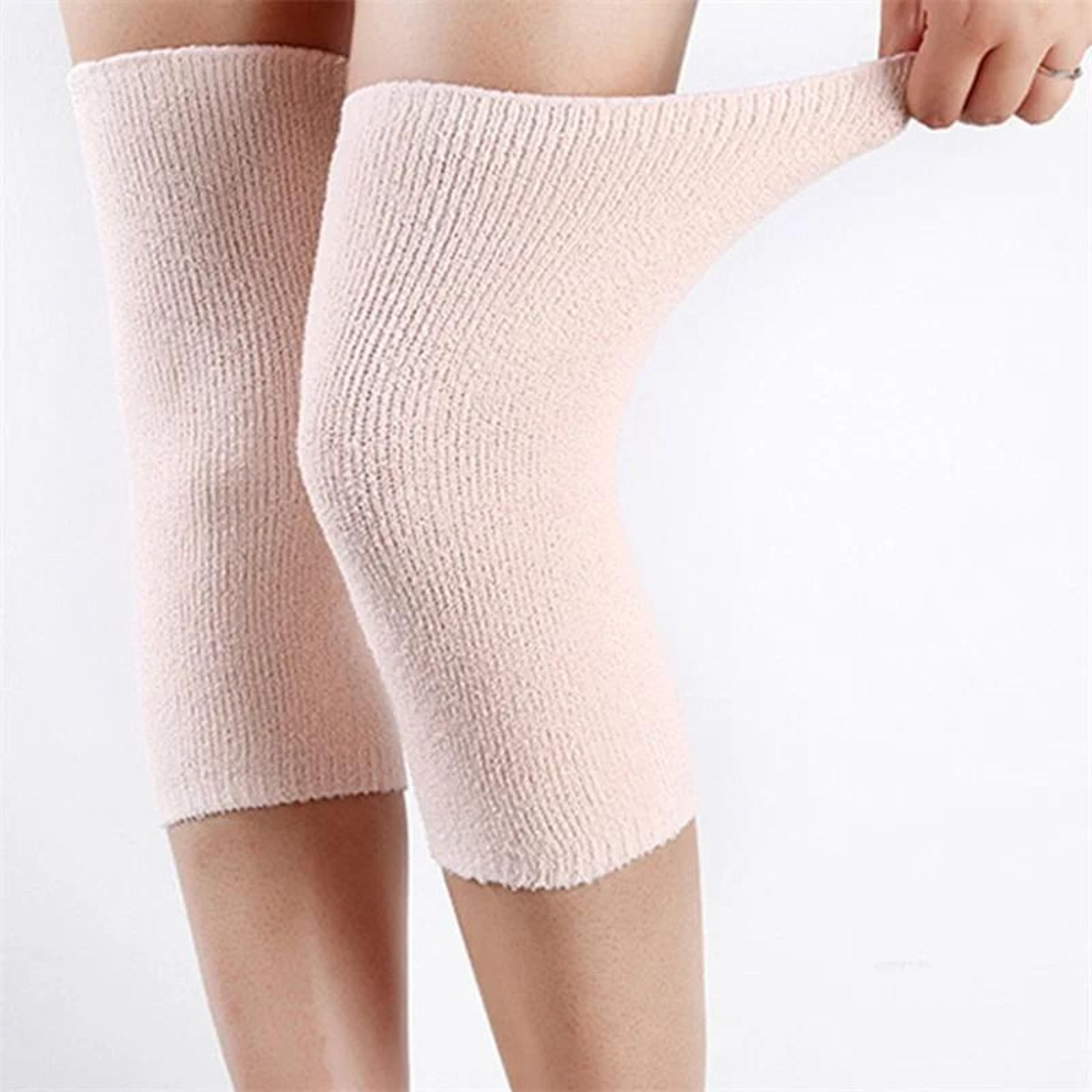 Winter Warm Knee Pads Bamboo Charcoal Thermal Support For Men And Women 2