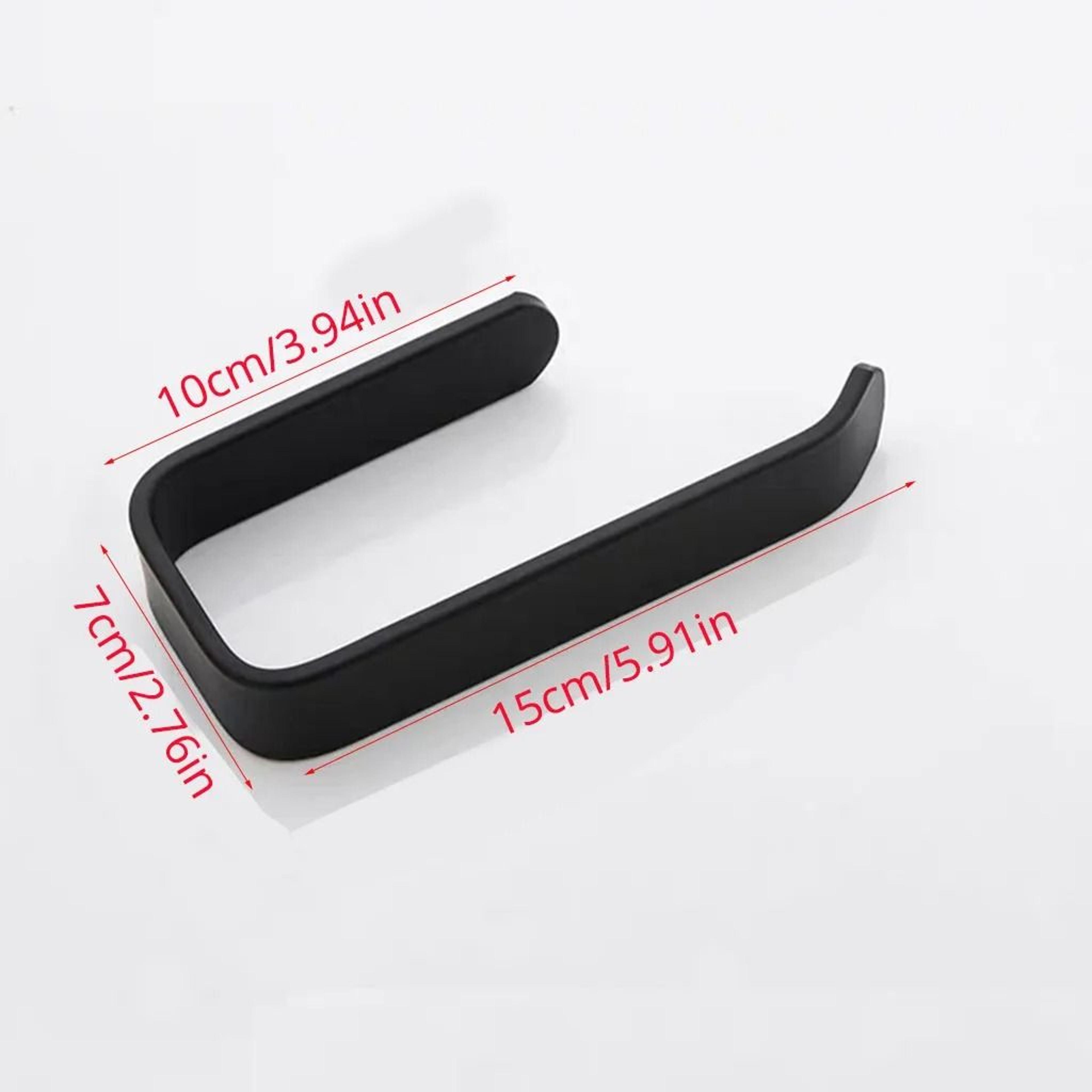 Self Adhesive Wall Mounted Towel Rack Bathroom Towel Holder And Toilet Paper Hanger 2