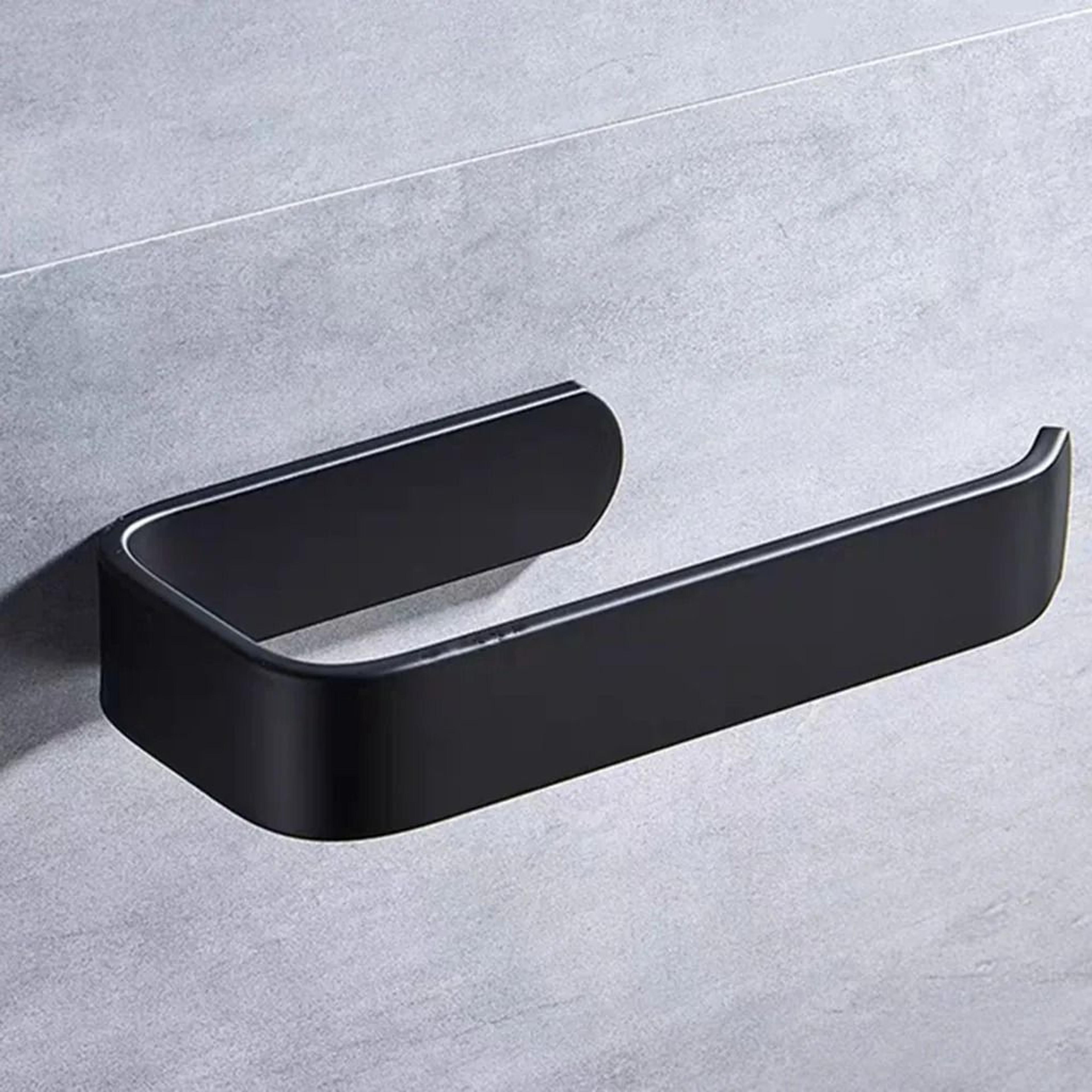 Self Adhesive Wall Mounted Towel Rack Bathroom Towel Holder And Toilet Paper Hanger 6