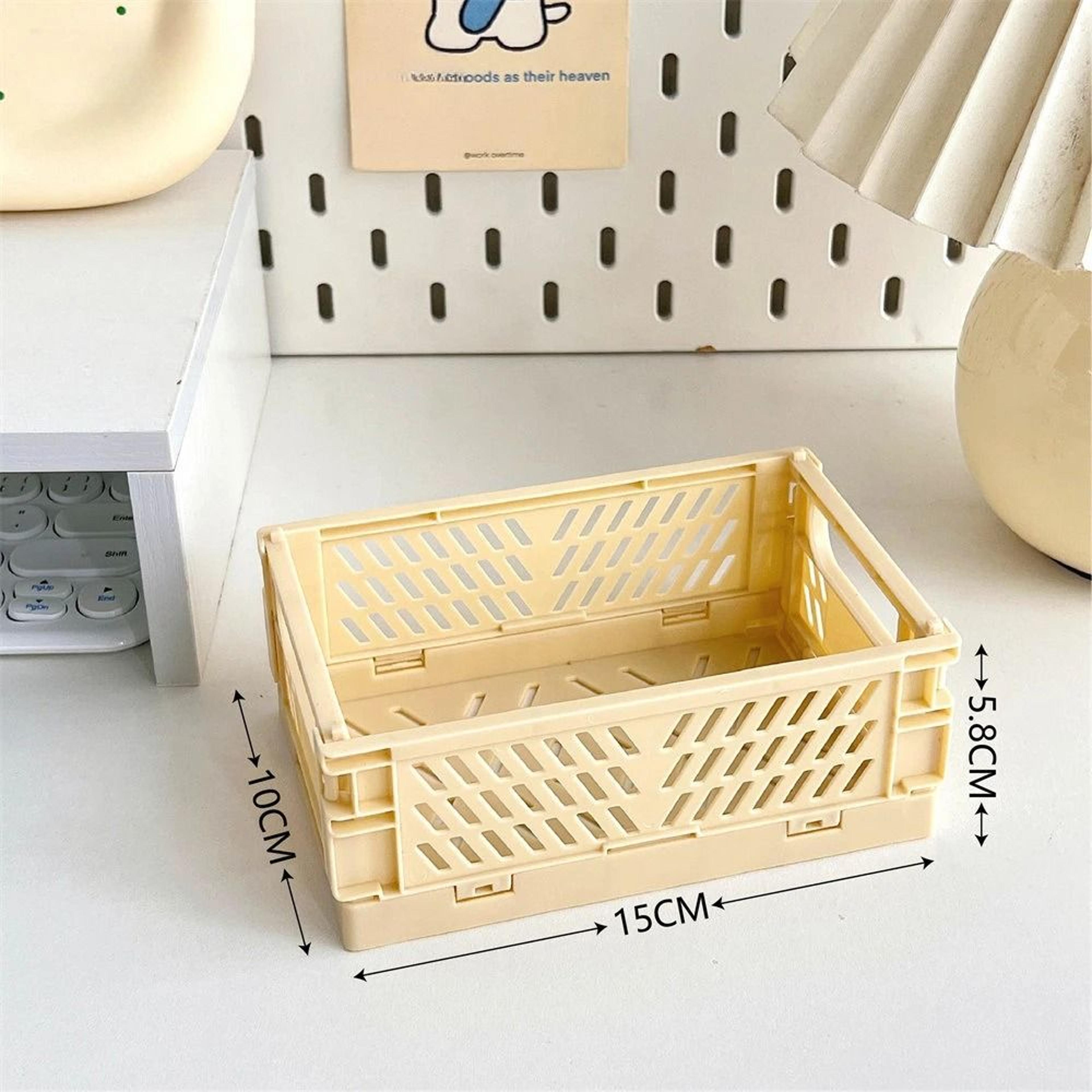 Folding Plastic Storage Box Organizer 6