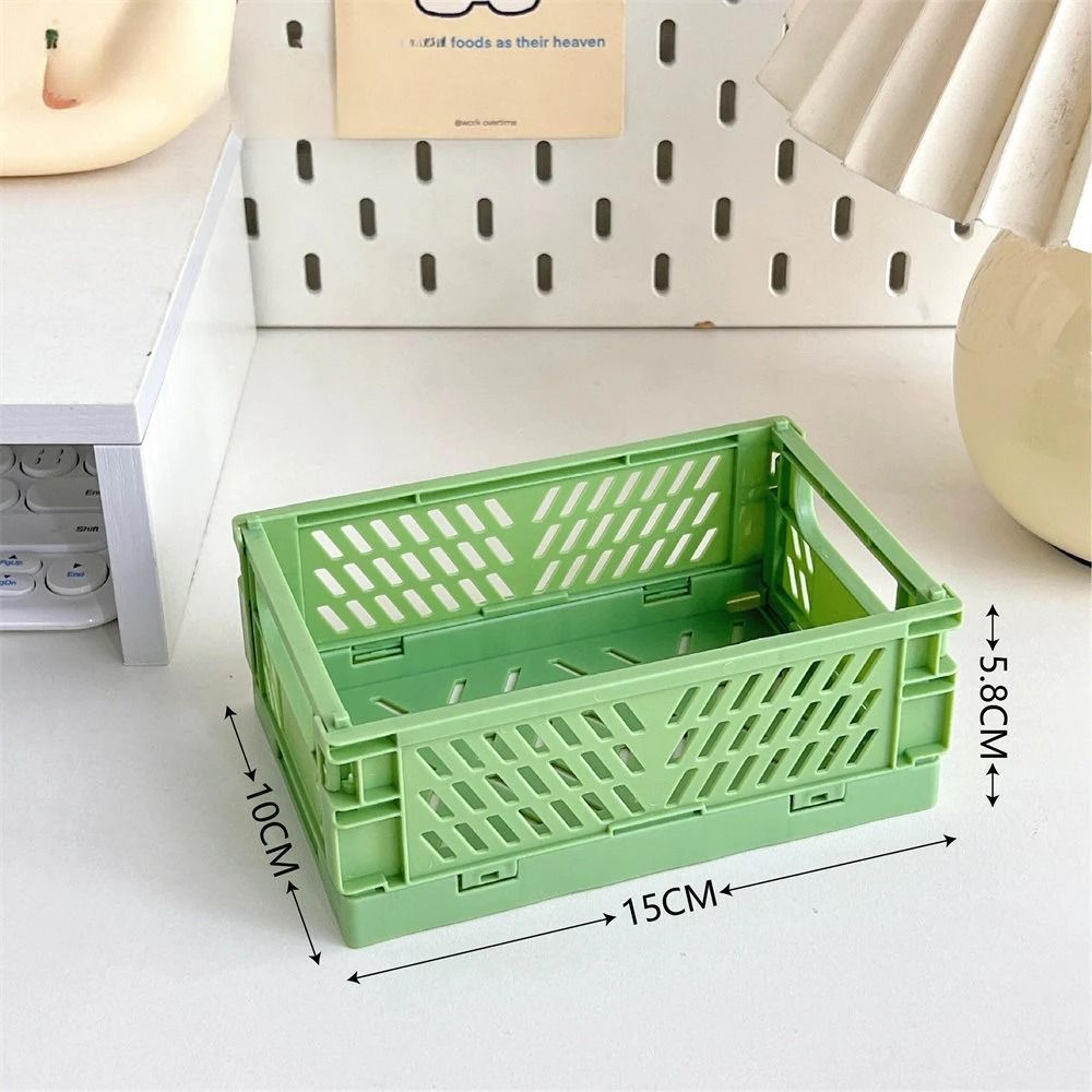 Folding Plastic Storage Box Organizer 14