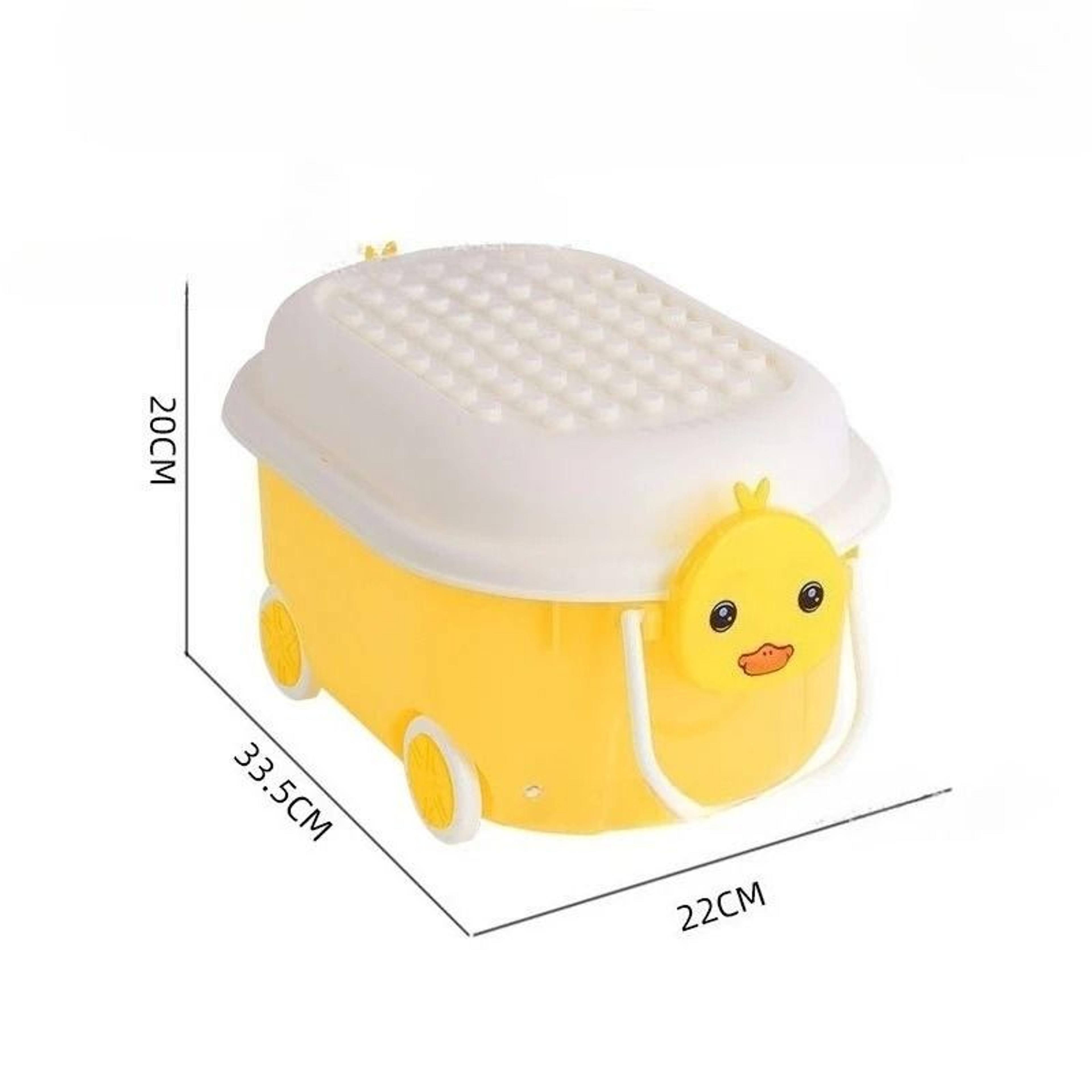 Cartoon Toy Storage Box Organizer For Kids Home Storage 7