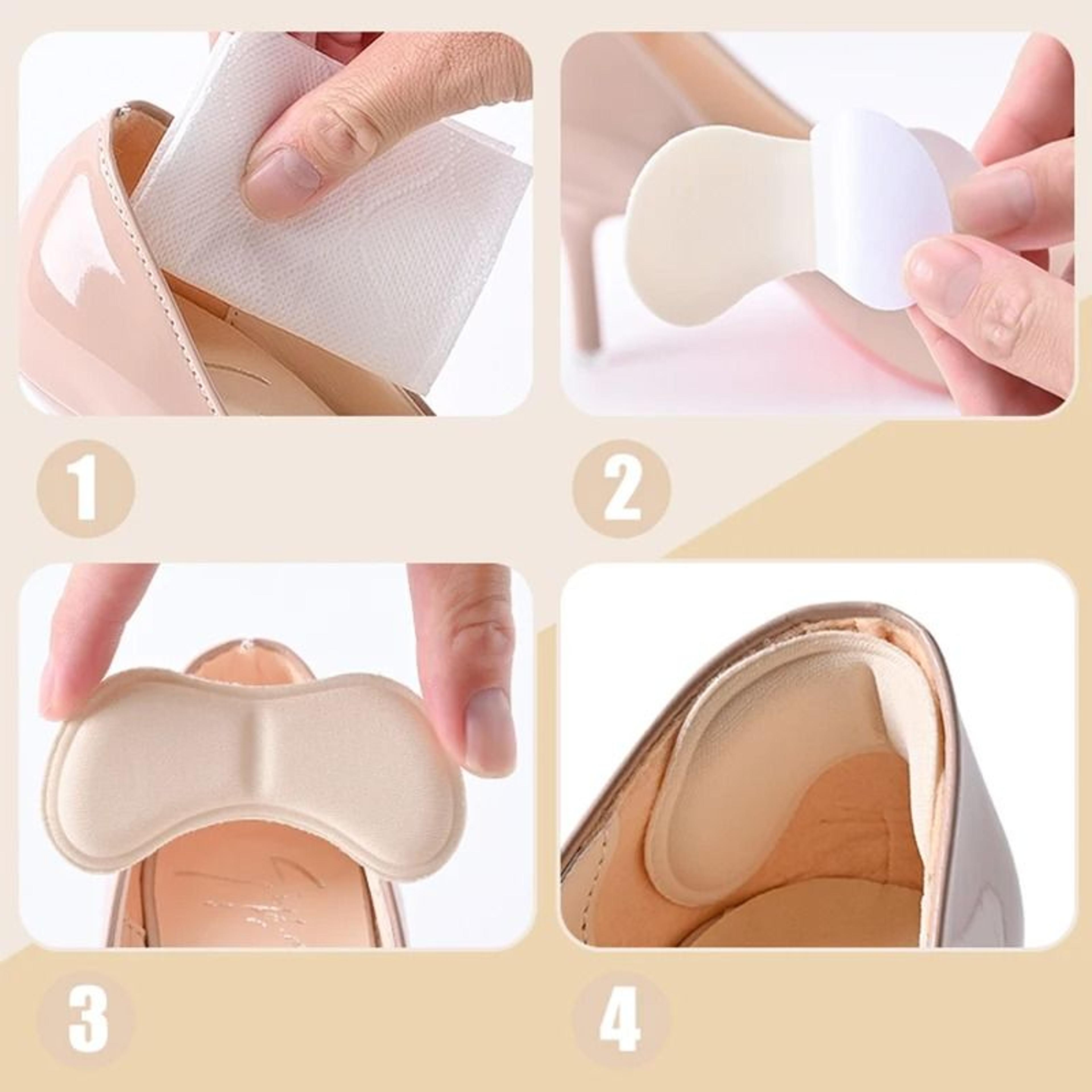 Heel Cushion Pads With Adhesive Backing For AntiWear Comfort And Blister Protection 2