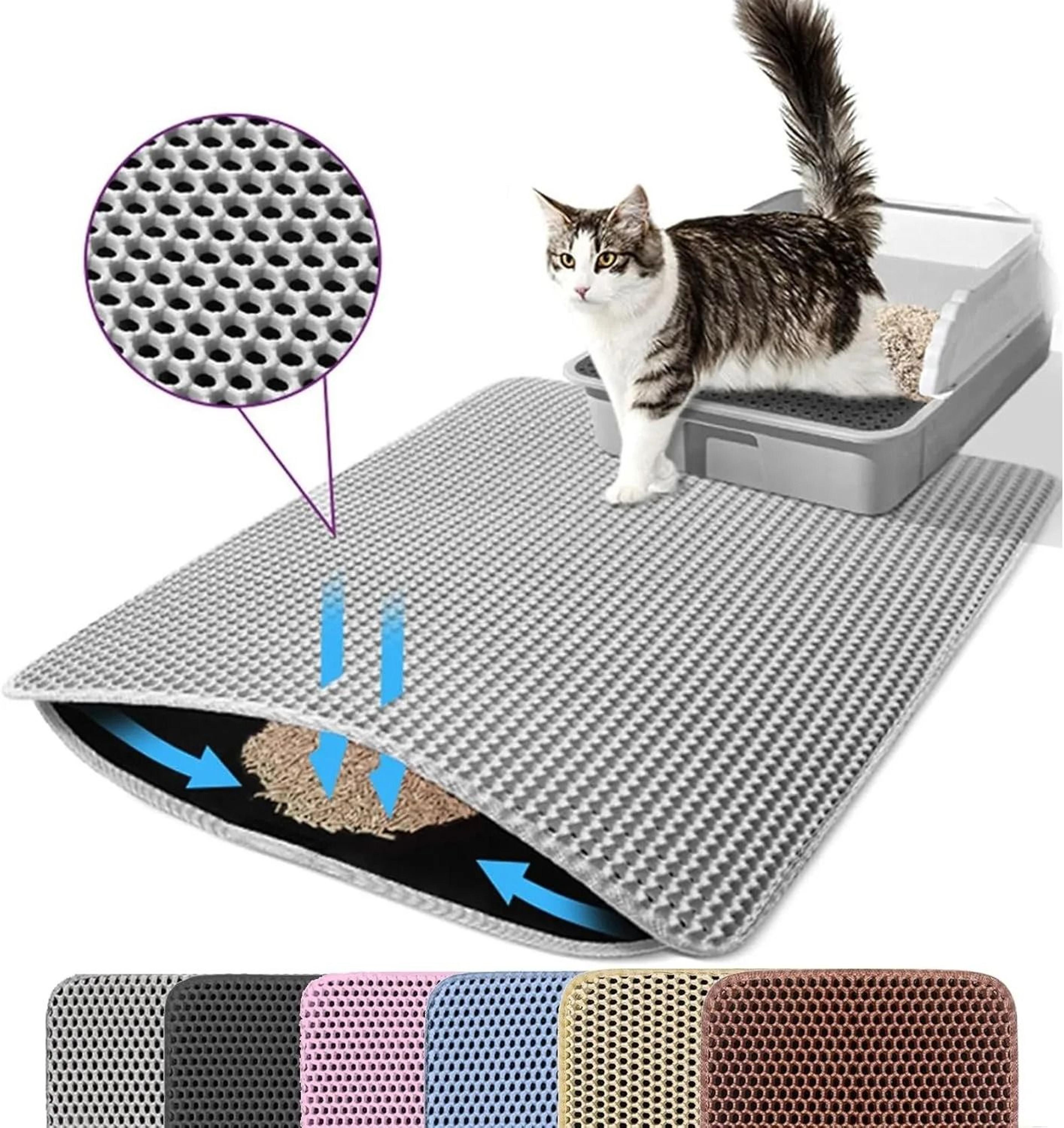 Cat Litter Mat Double Layer Pet Non Slip Waterproof Litter Trap Mat 11