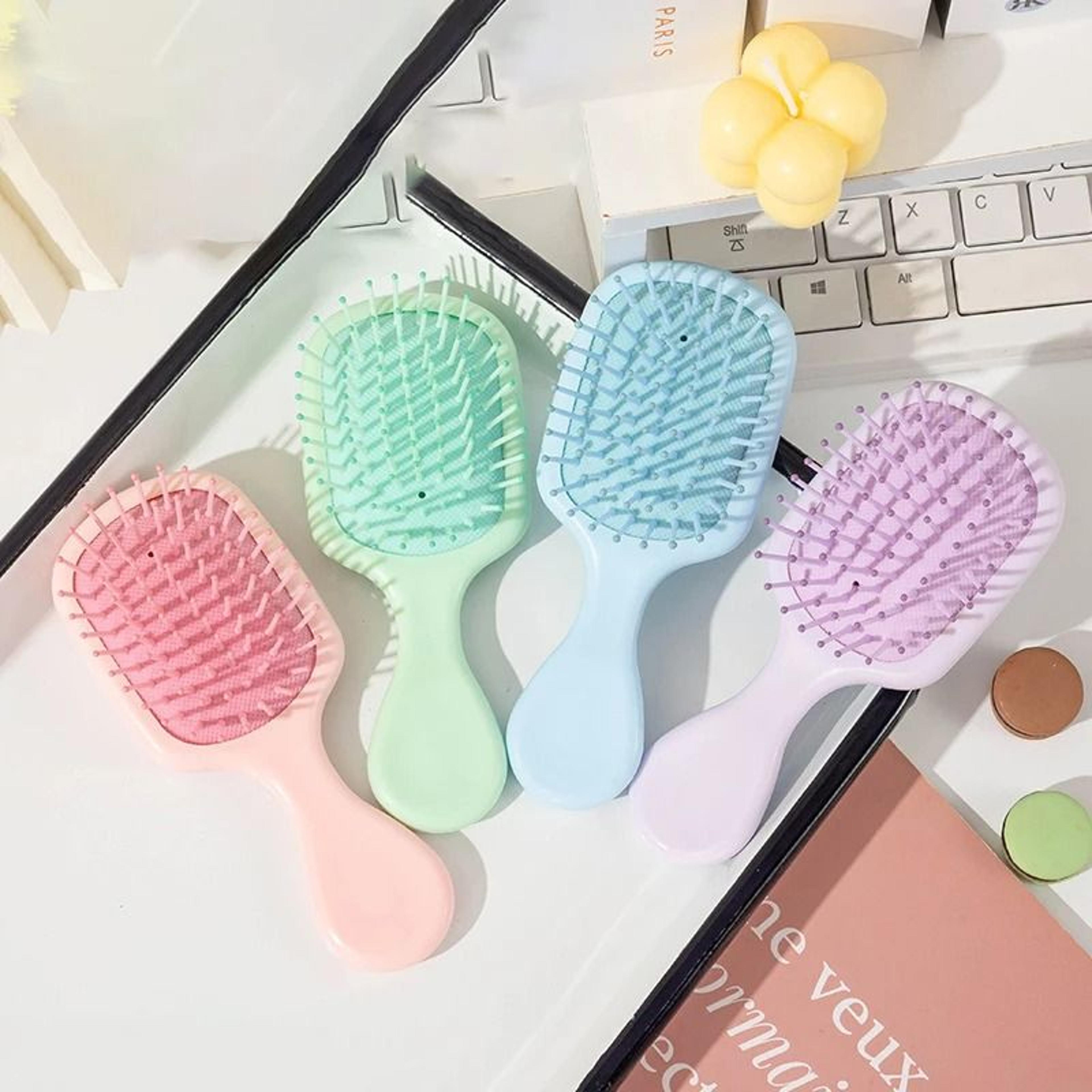 mini portable massage air cushion hair brush for wigs and styling