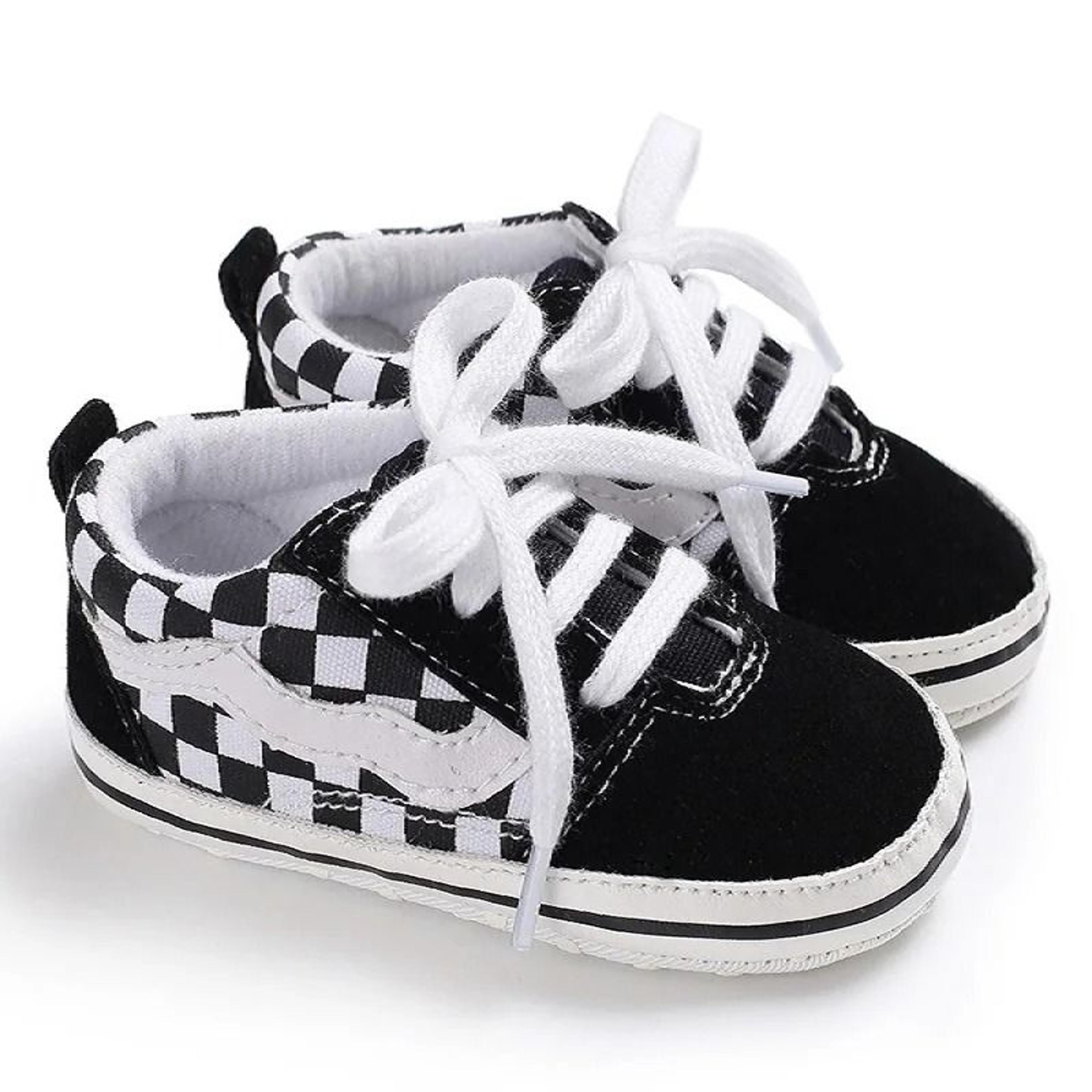 Newborn Classic Canvas Baby Walking Shoes Soft Sole First Walker 12