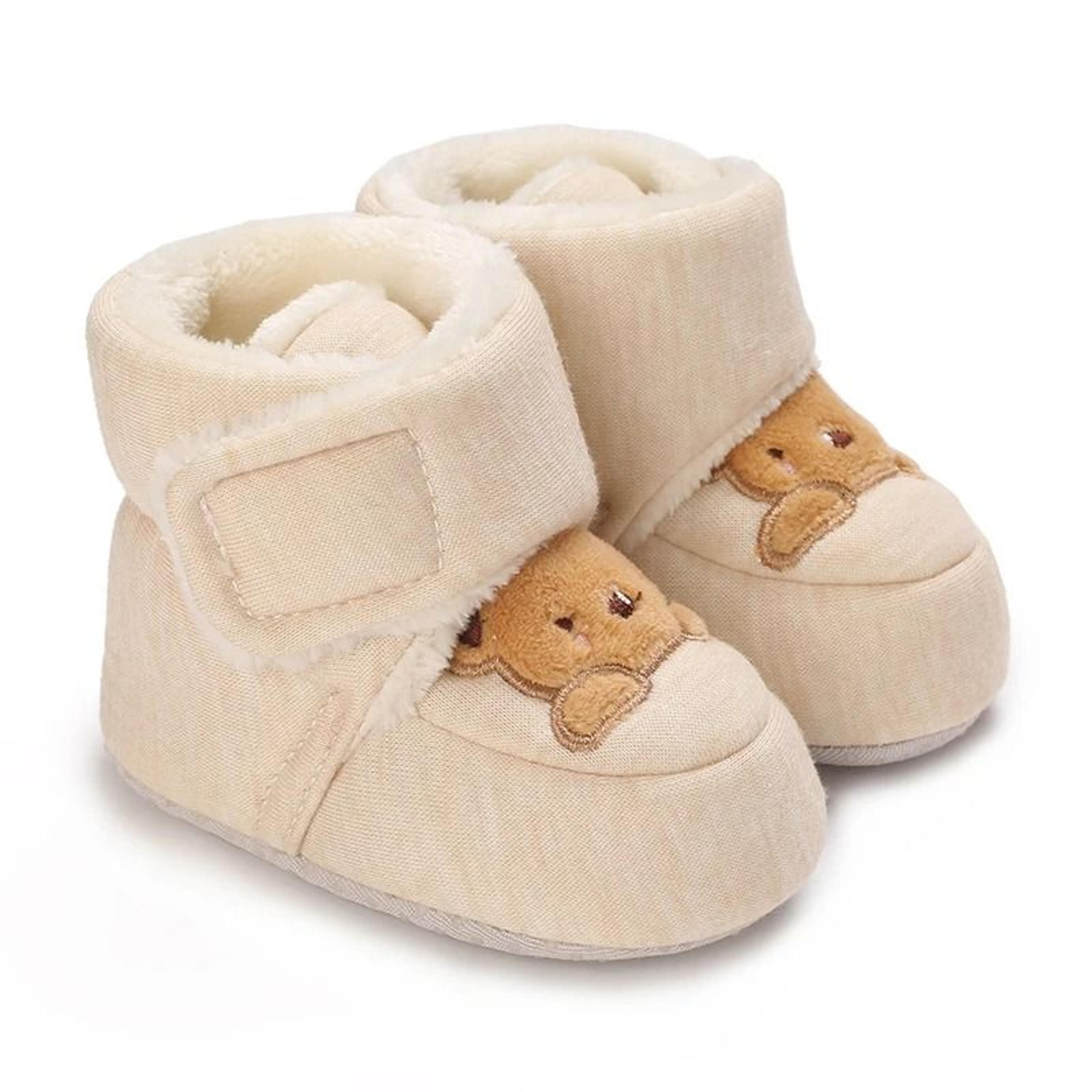 Cute Soft Cartoon Cotton Baby Toddler Shoes First Walker 1