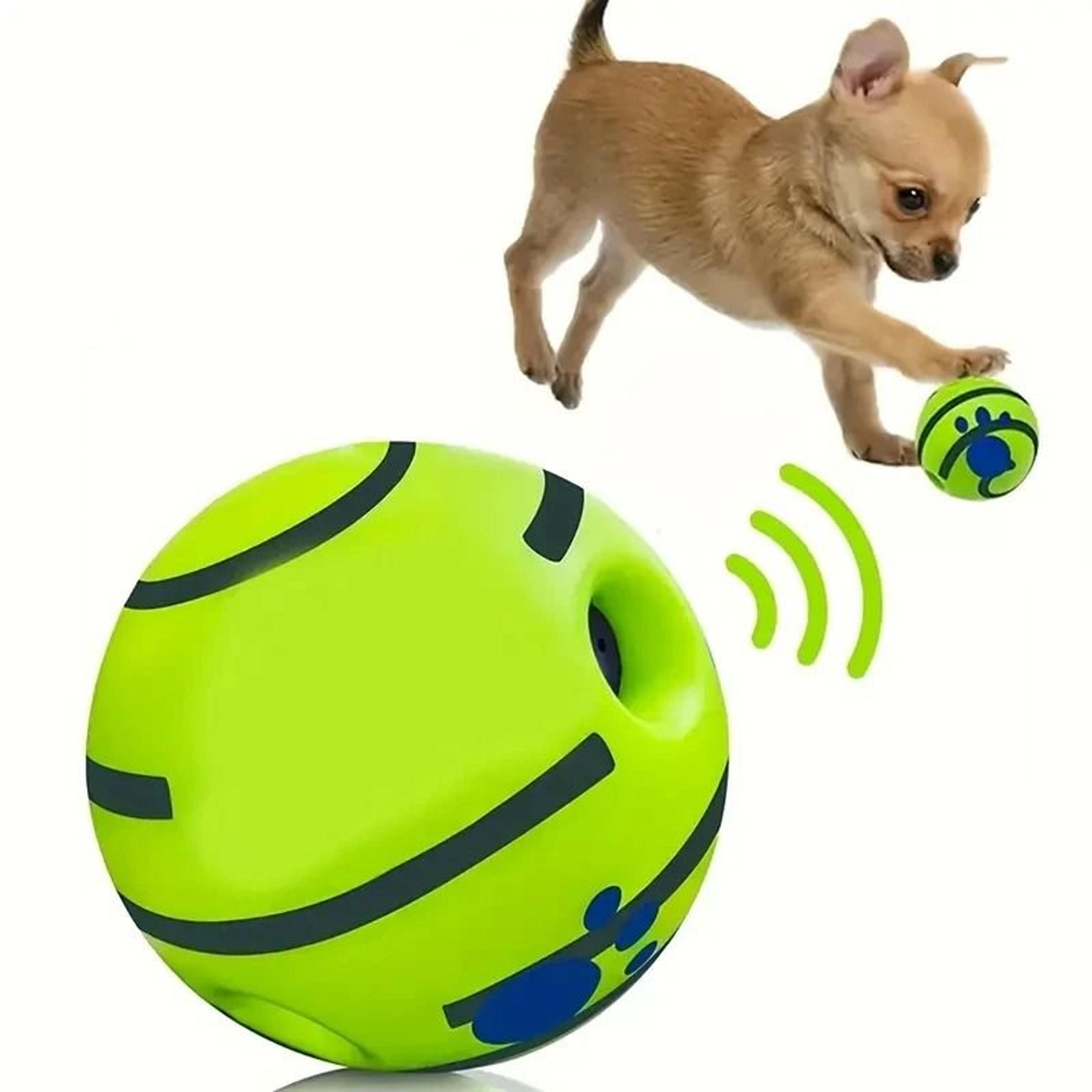 funny interactive giggle ball dog toy for mental stimulation and play