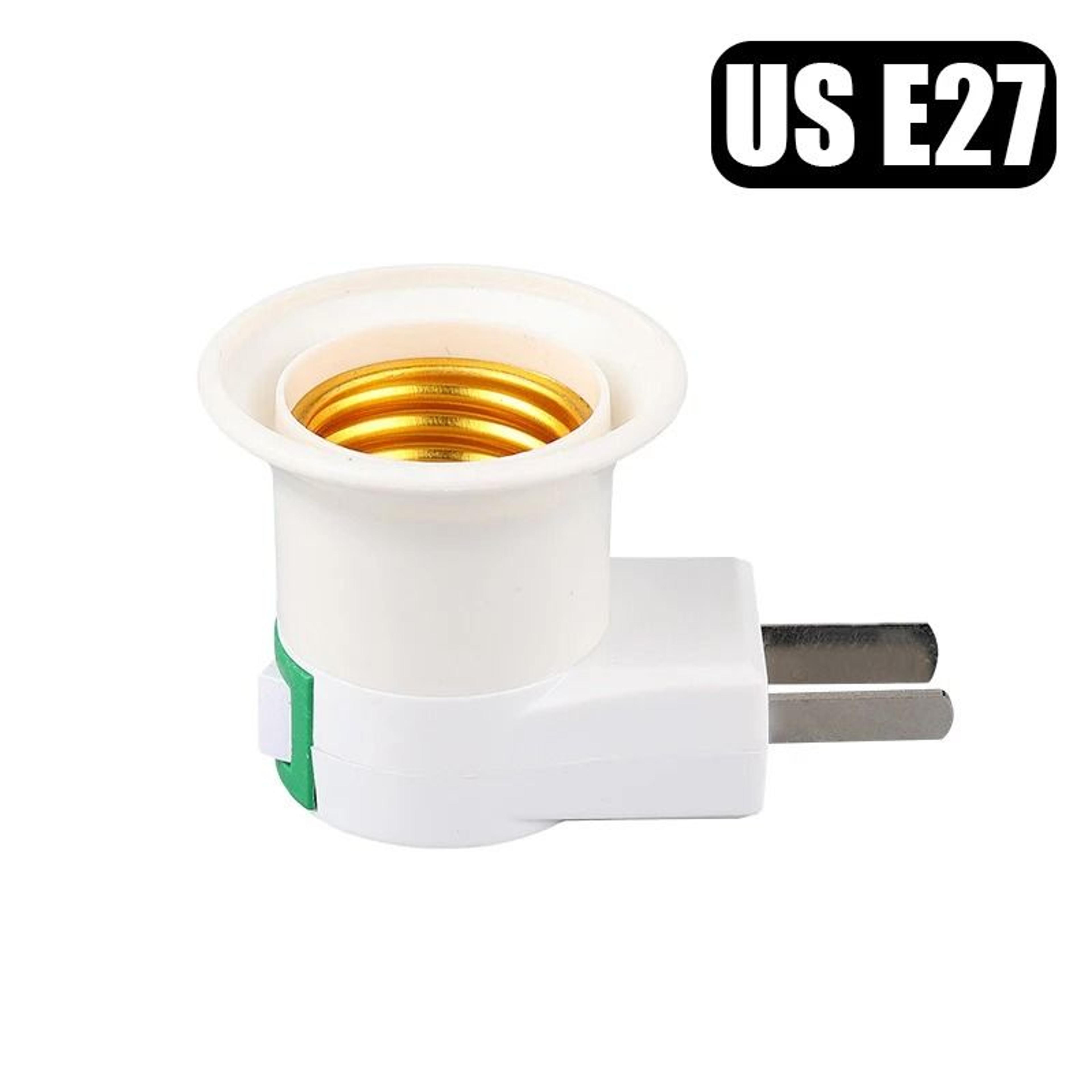 Direct Plug In E27 Lamp Holder With Switch For LED Bulbs And Table Lamps 11