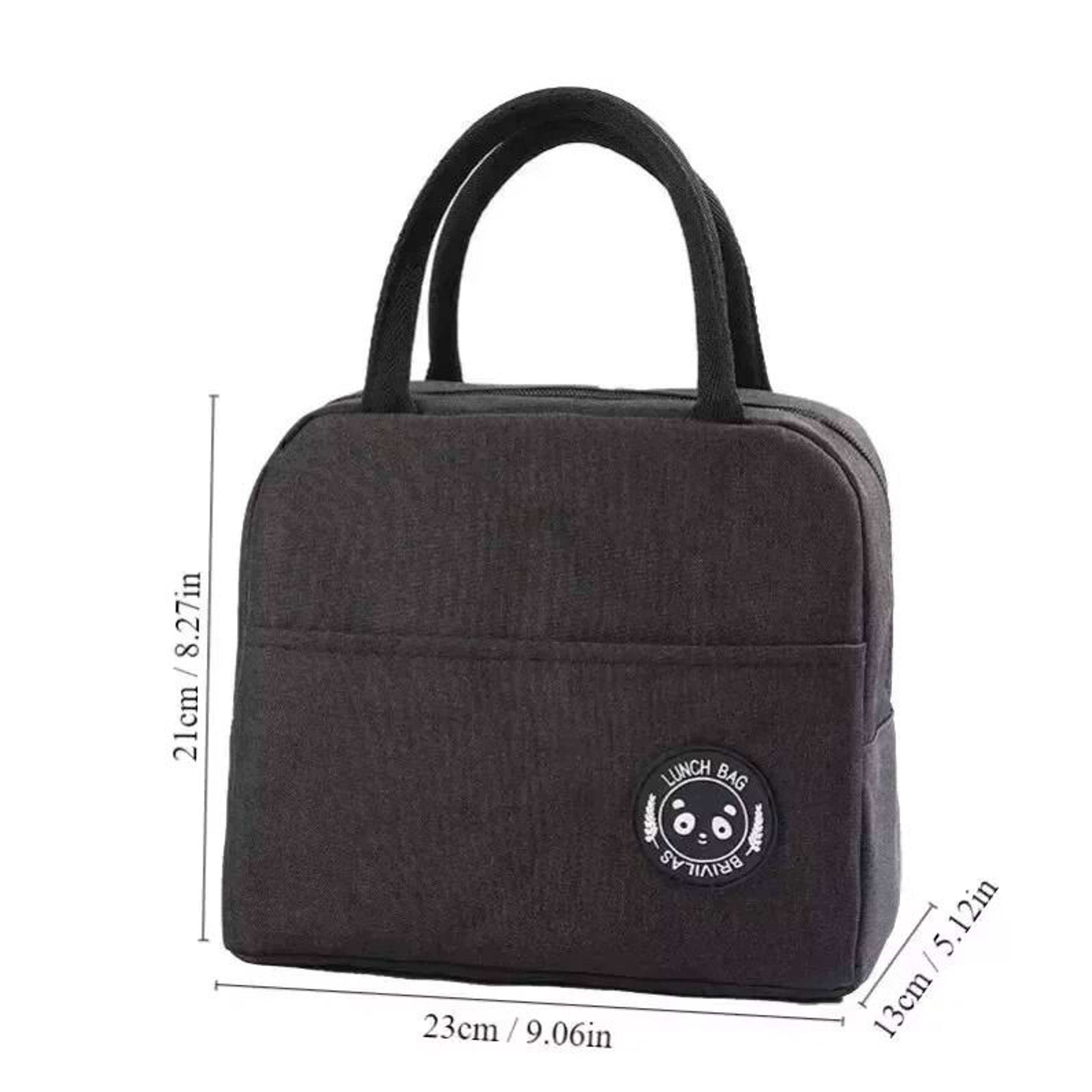 Insulated Lunch Bag With Aluminum Foil Lining For Meals Bento And Daily Food Storage 7